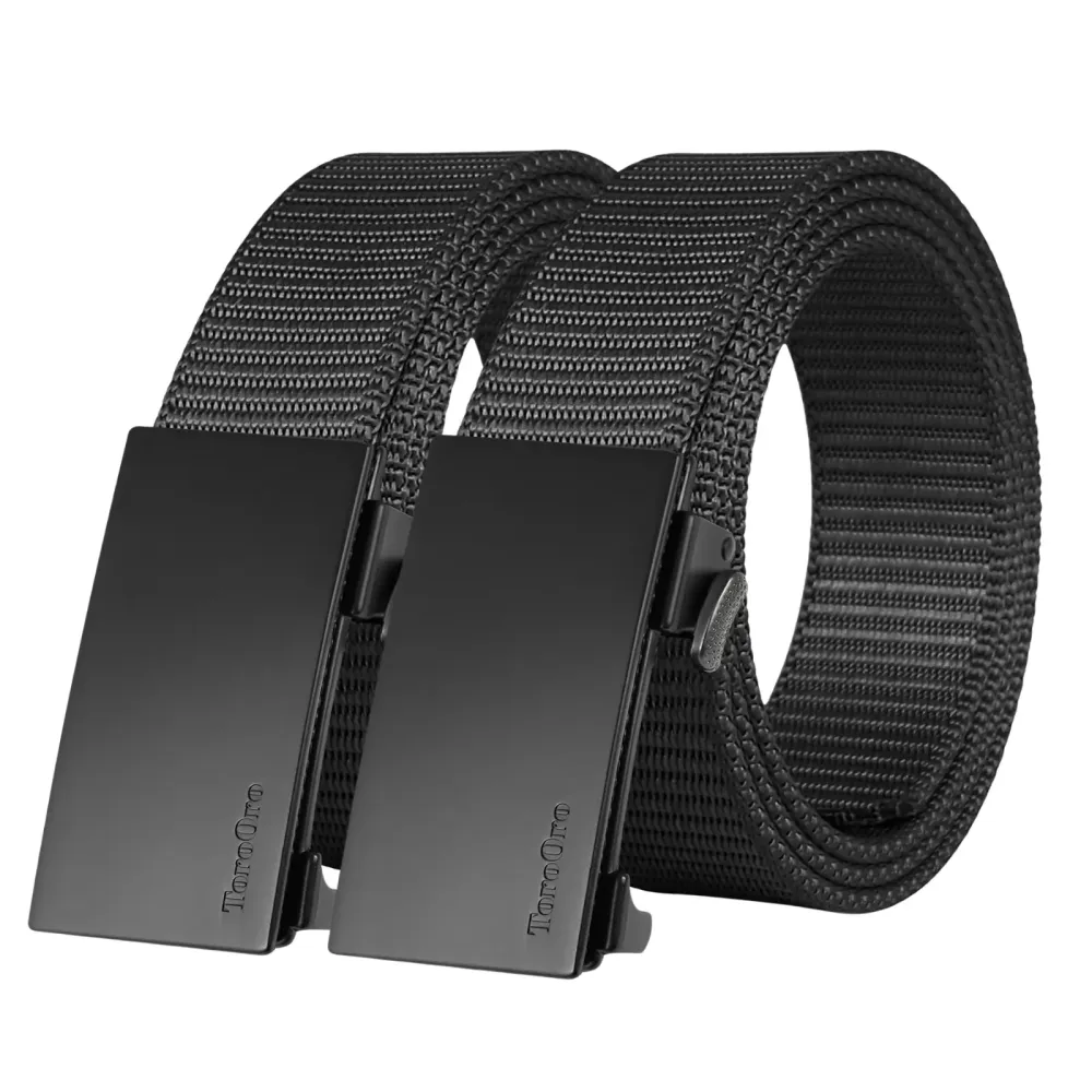Perfect fit - Men's Ratchet Web Strap Micro-Adjust 1.25