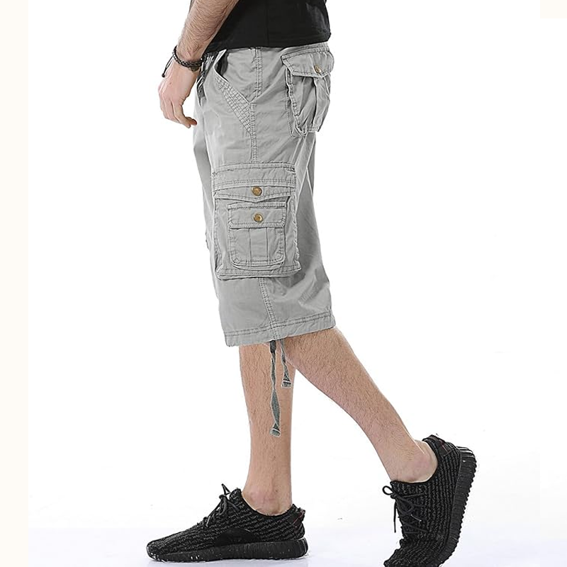 Men's Summer Loose Fit Cargo Shorts