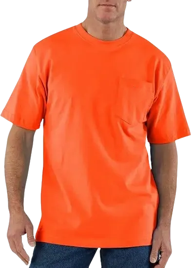 🔥Last Day 89% OFF🔥 Men’s Heavyweight Work Tee – Pocket Shirt (Loose Fit, Built to Last)