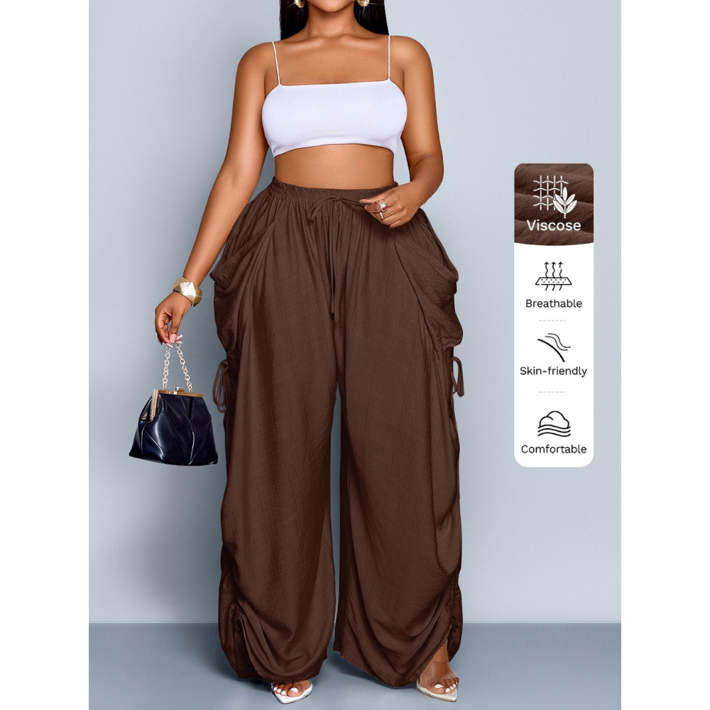 🔥Last Day of Sale🔥Women's Casual Loose-Fit Wide Leg Pants