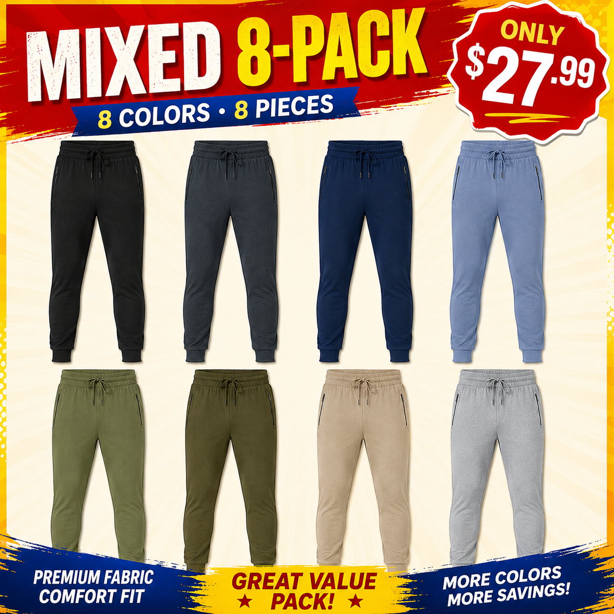 Mixed 8-Pack value bundle image