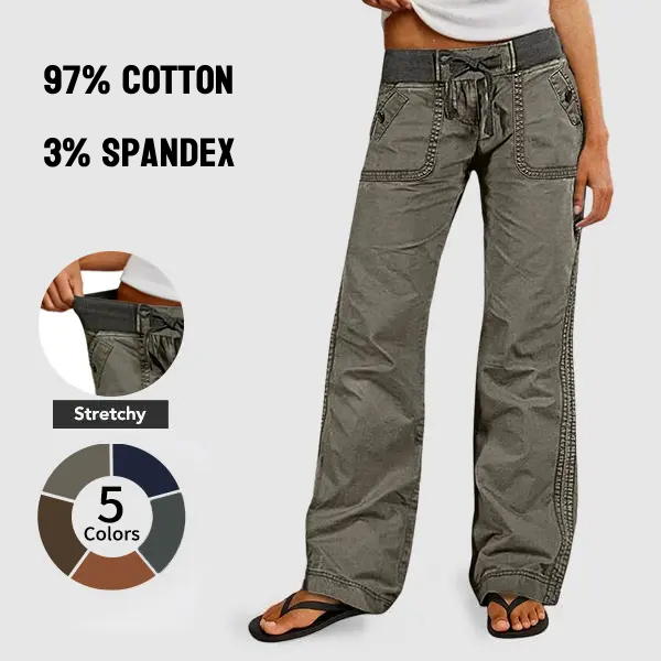 ⚡FINAL SALE⚡- 8 PACK  women-s-high-stretch-mid-rise-straight-pants