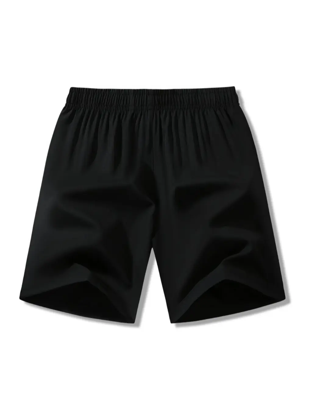 6-piece set, men's zipper pocket shorts, summer ice silk beach shorts