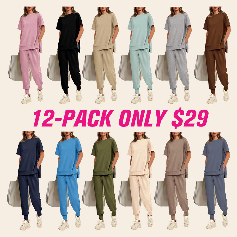Women's 2-Piece Summer Outfit Pants Set
