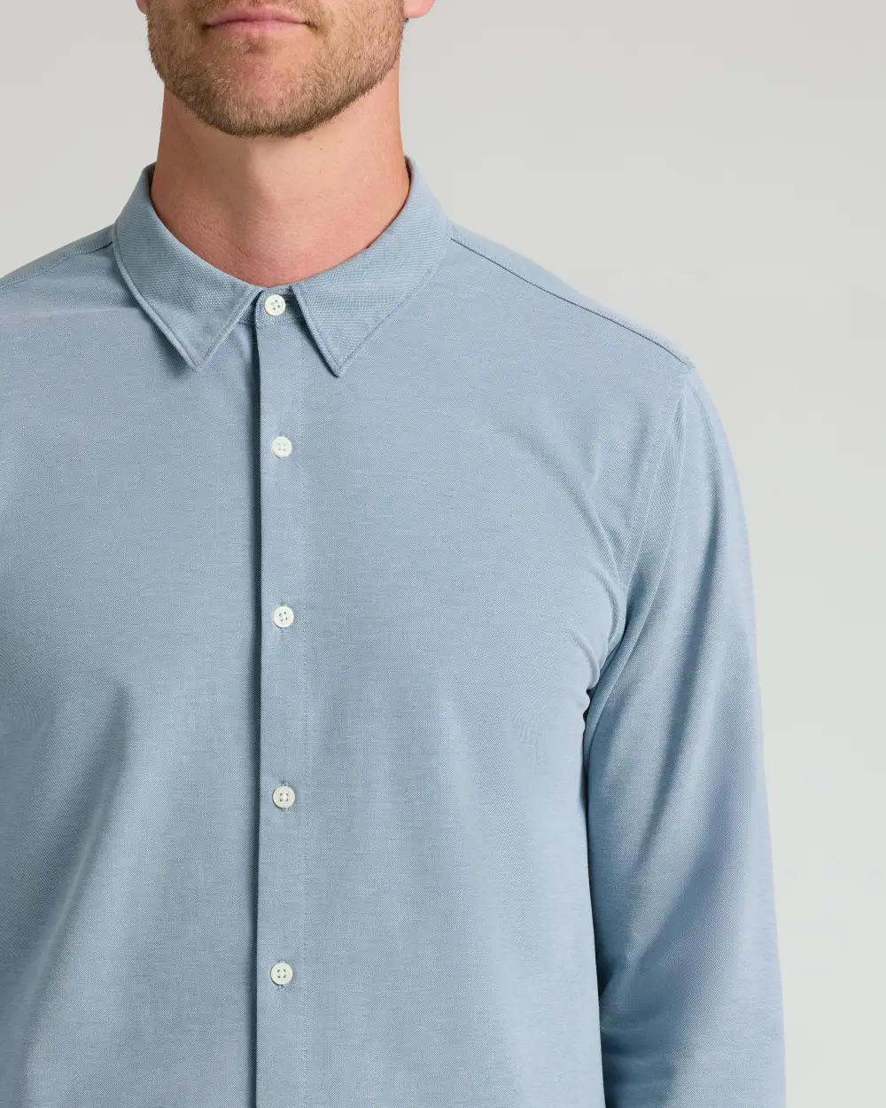 Stretch Oxford Long Sleeve Shirt