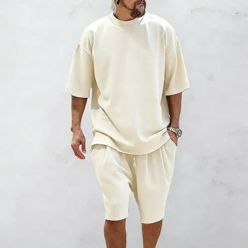 🔥8 SETS ONLY $24! MEN'S CASUAL 2-PIECE SHORT SET