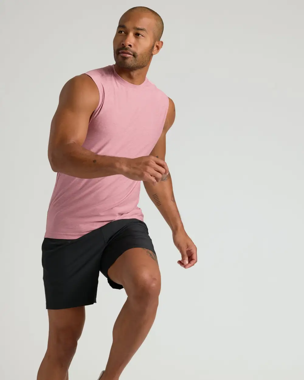 Sleeveless Active Muscle Tee