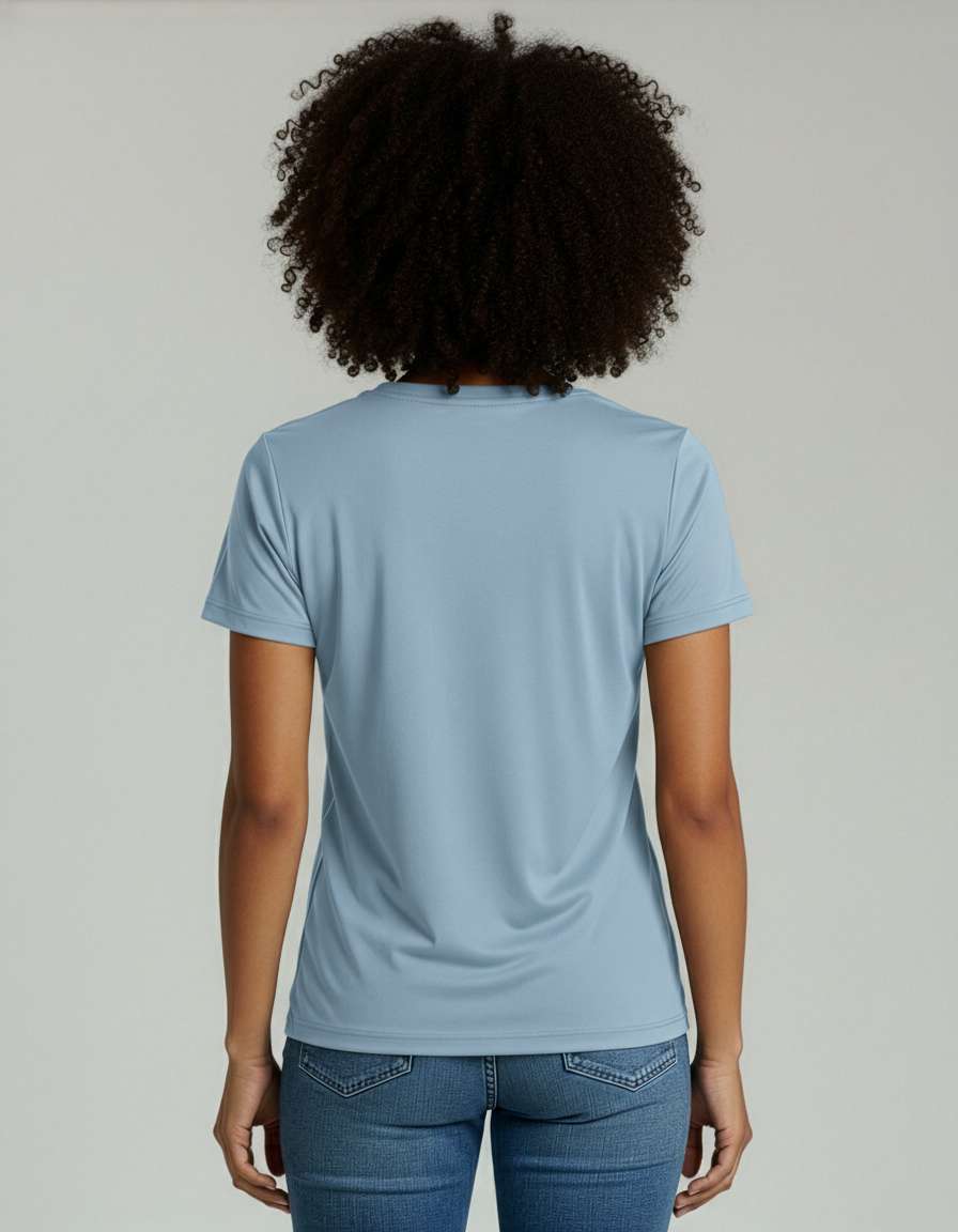 4 Pack: Women's Short-Sleeve V-Neck T-Shirt (Available in Plus Size)
