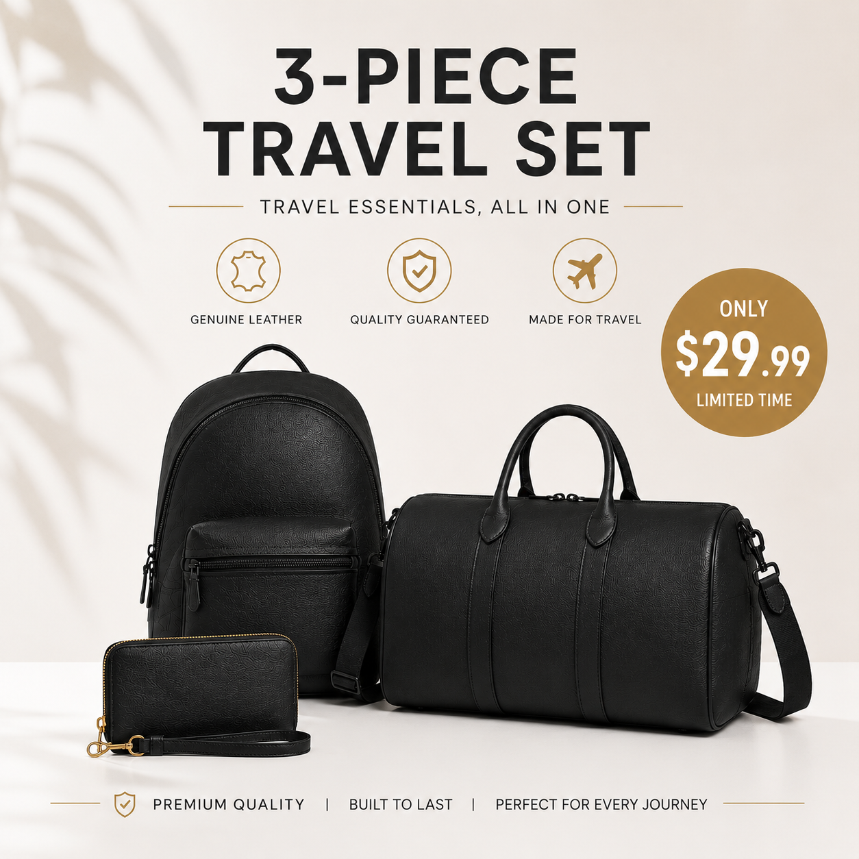3-PIECETRAVEL SET