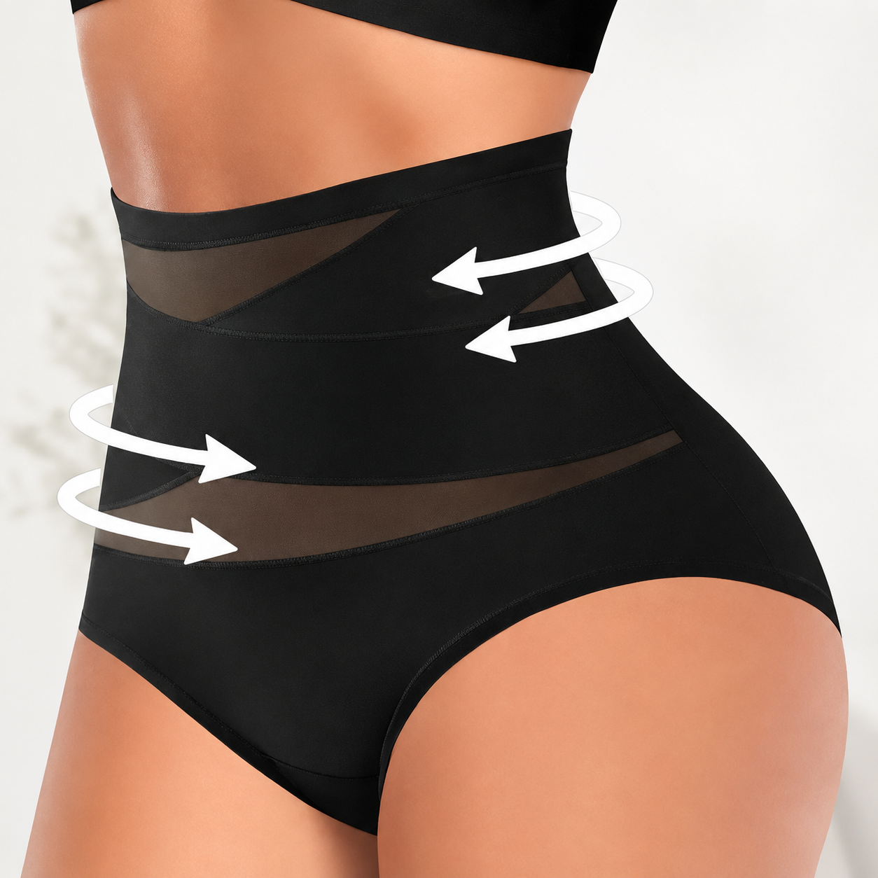 4-Pack High-Waist Shaping Pantiesfor Women