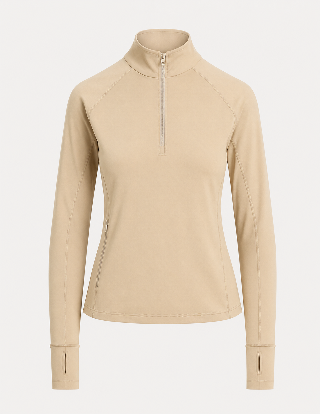 Stretch JerseyQuarter Zip