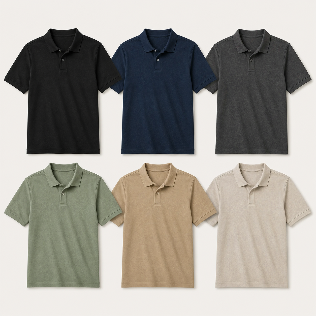 Men’s Classic Short Sleeve Polo Shirt