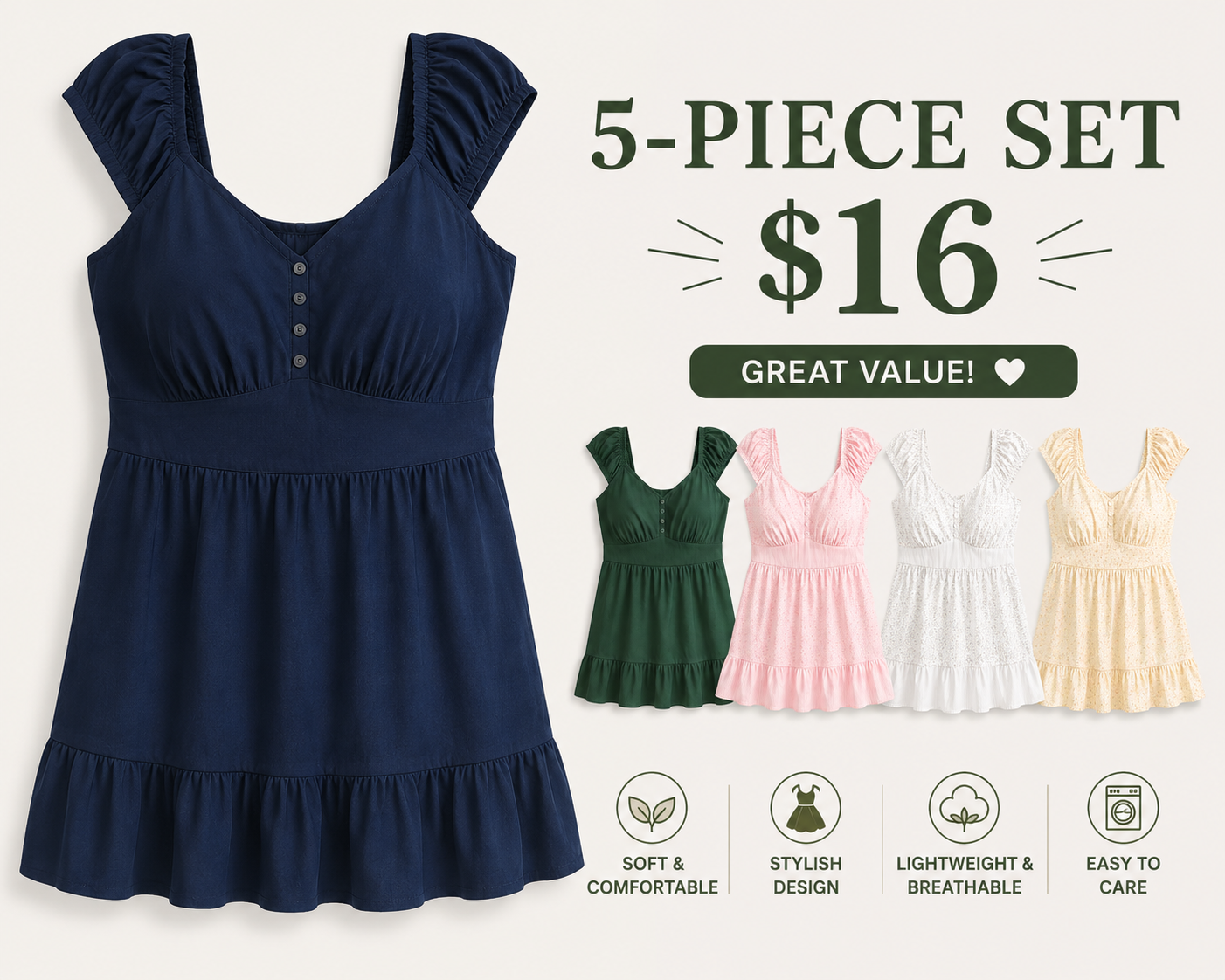 Curvy Babydoll Icon Top