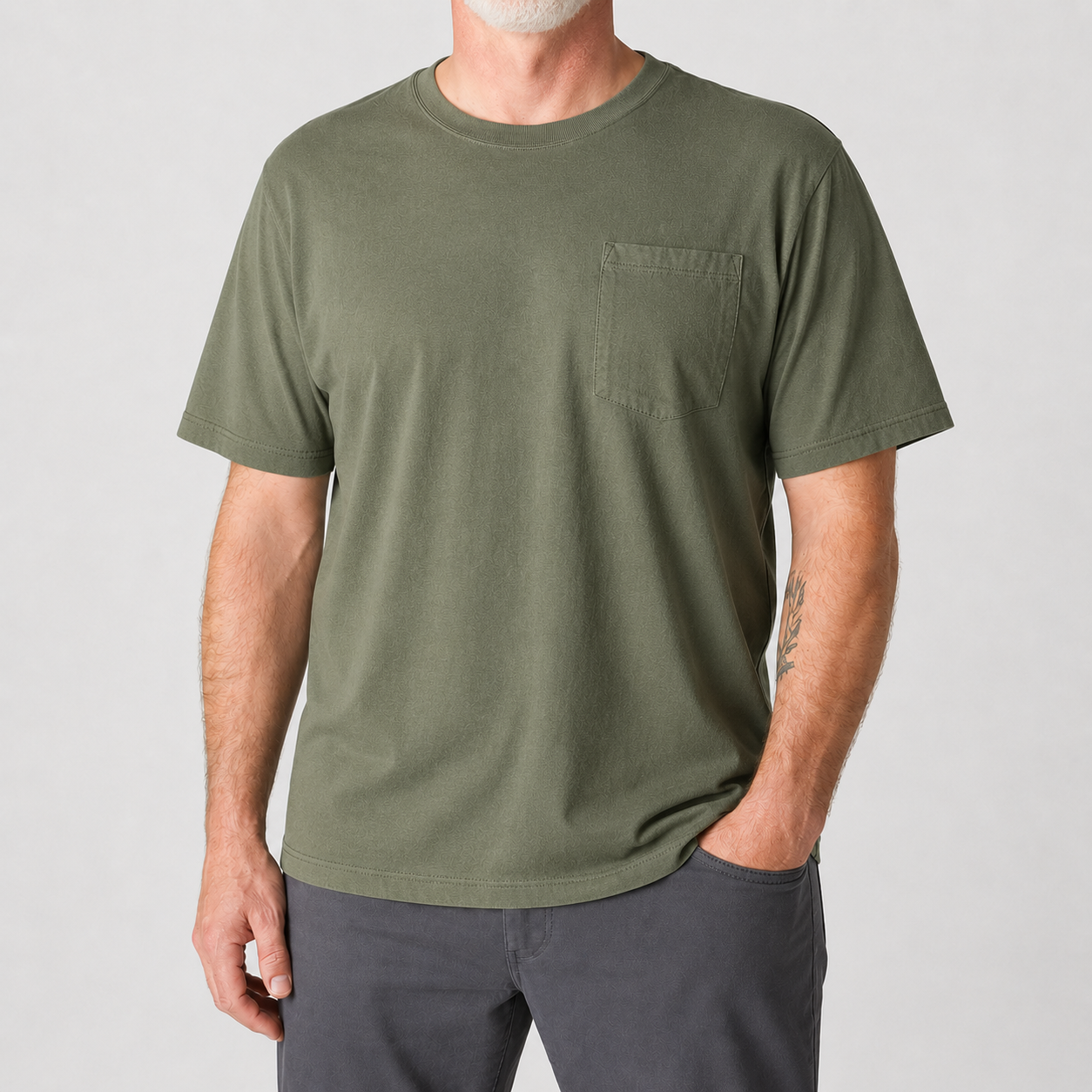 Men's Crewneck Pocket T-Shirt Multipack
