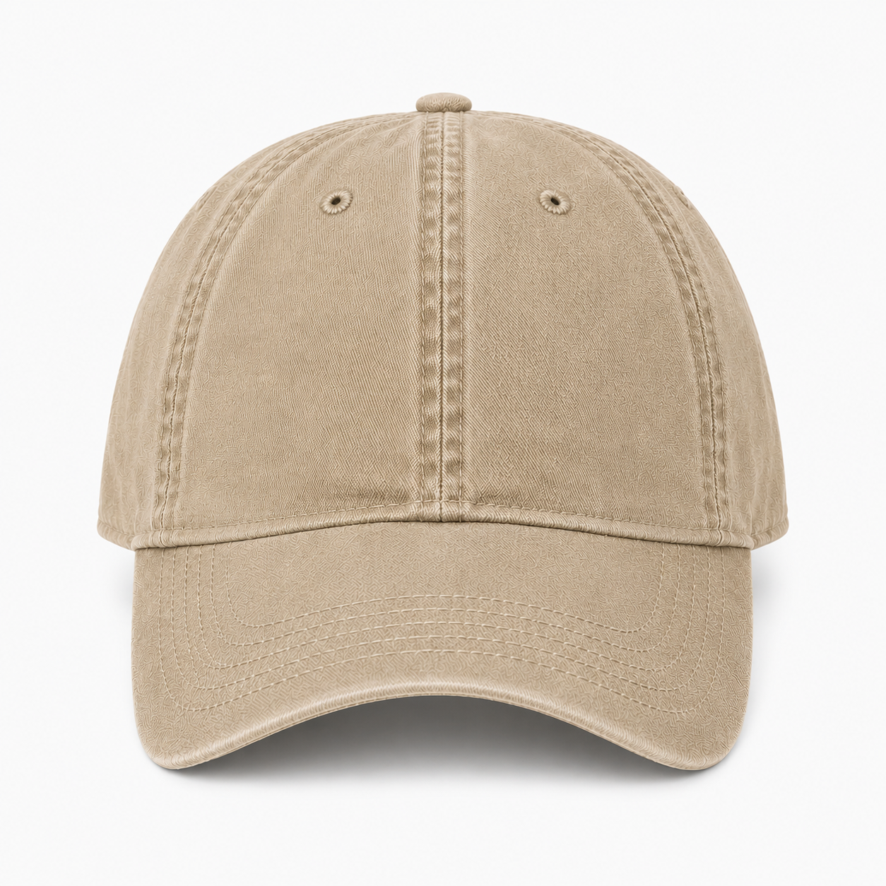 Dusty Teal washed canvas adjustable baseball cap