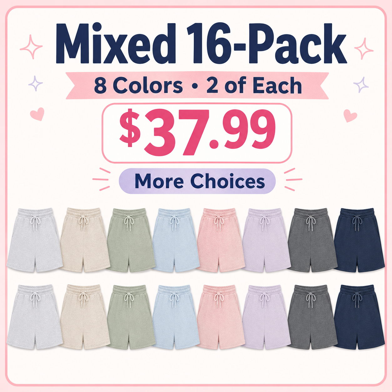 Women's Casual Athletic Shorts – Comfortable Summer Sports Shorts