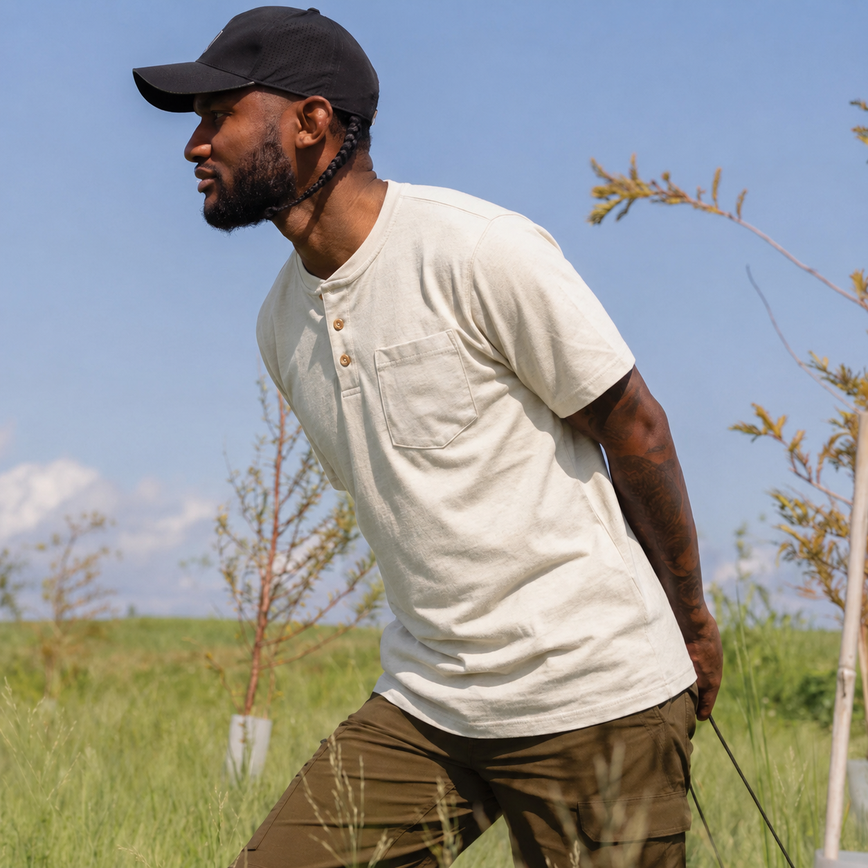 🕒Today Only – Last Day Deal! Men's Heavyweight Work Polo with pocket