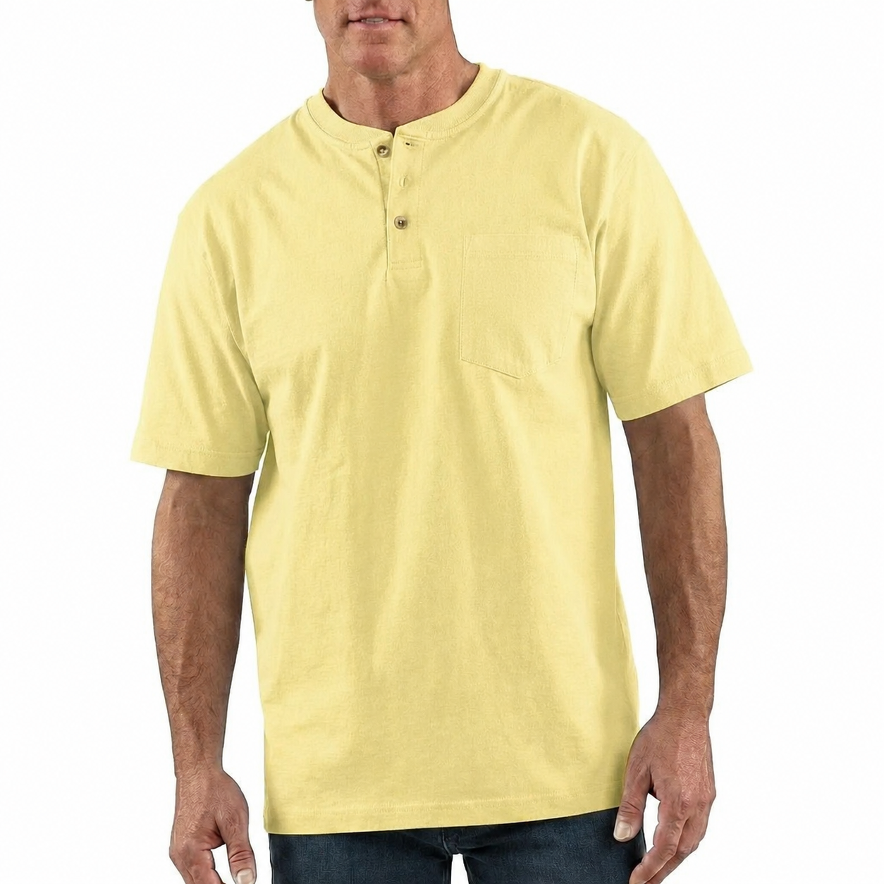 🕒Today Only – Last Day Deal! Men's Heavyweight Work Polo with pocket