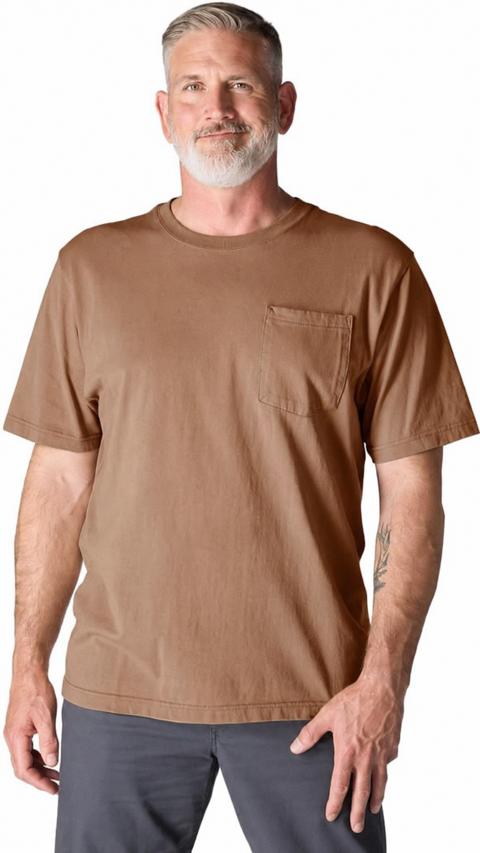 🔥Last Day Promotion! Men's Loose Fit Heavyweight Short-Sleeve Pocket T-Shirt (Also Available in Big & Tall)
