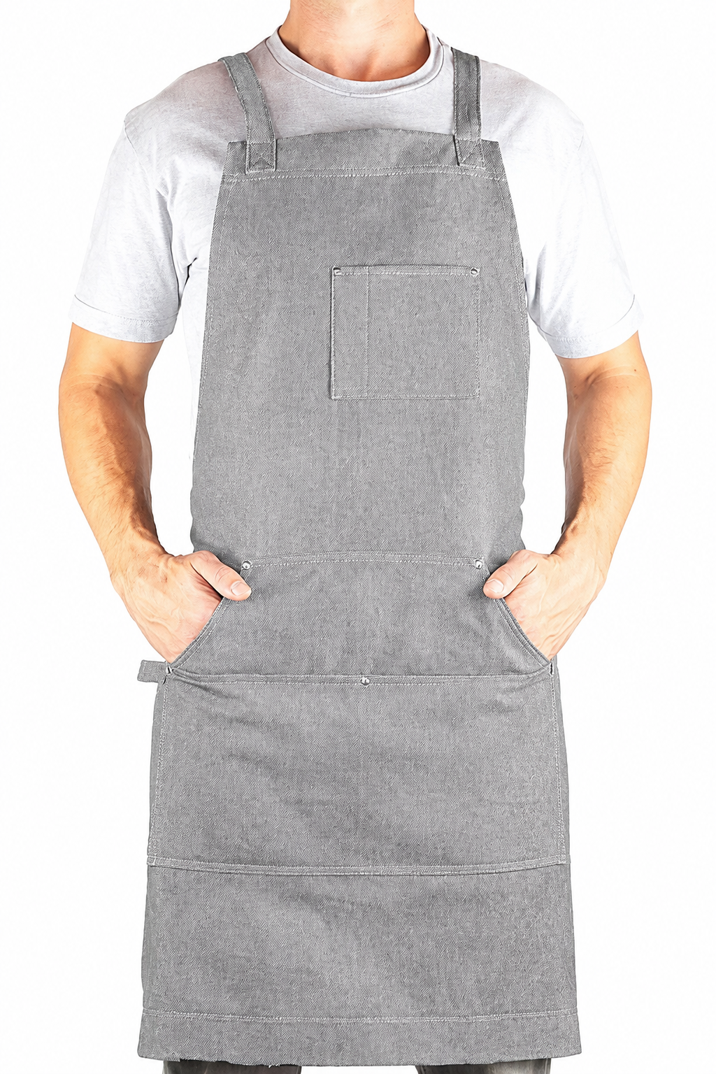 Durable Goods - Professional Grade Chef Apron for Kitchen, BBQ & Grill
