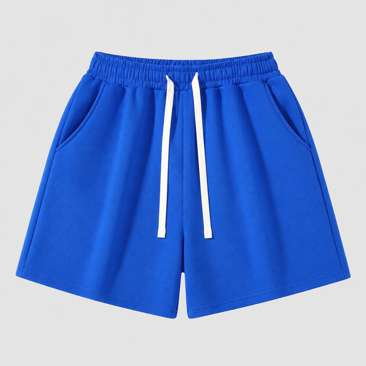 Men’s Athletic Drawstring Shorts, Medium-Weight Fitted Running Shorts for Daily Wear & Workouts