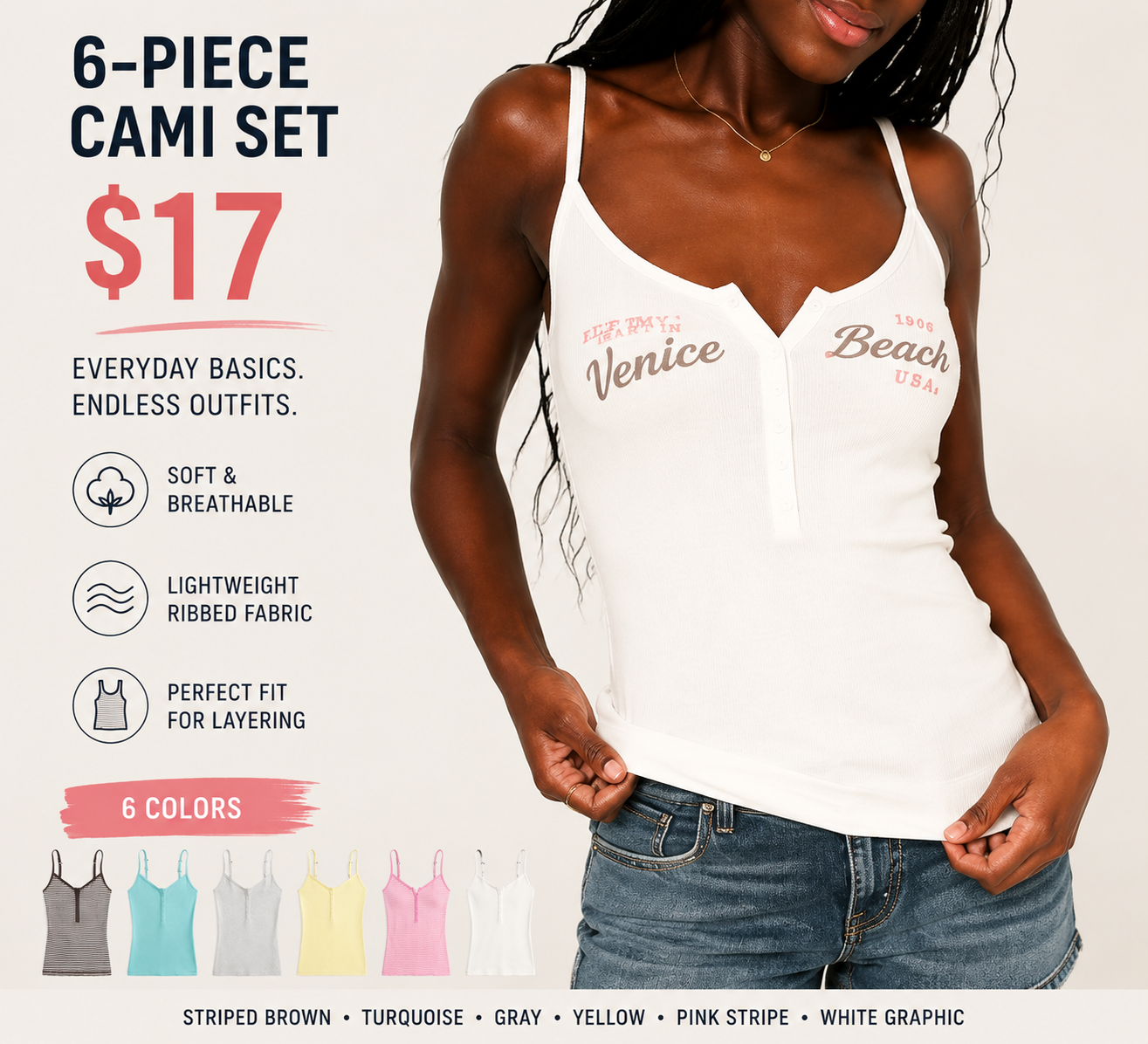 Henley Cami