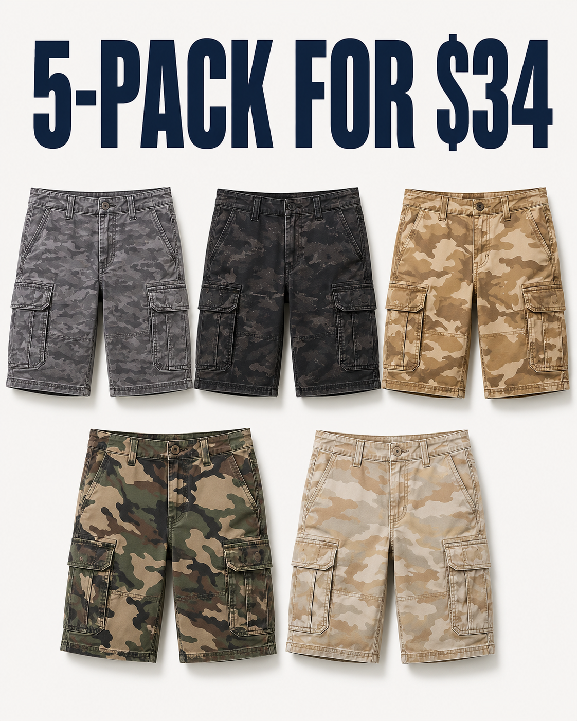 Men's Five Star Premium Cargo Short