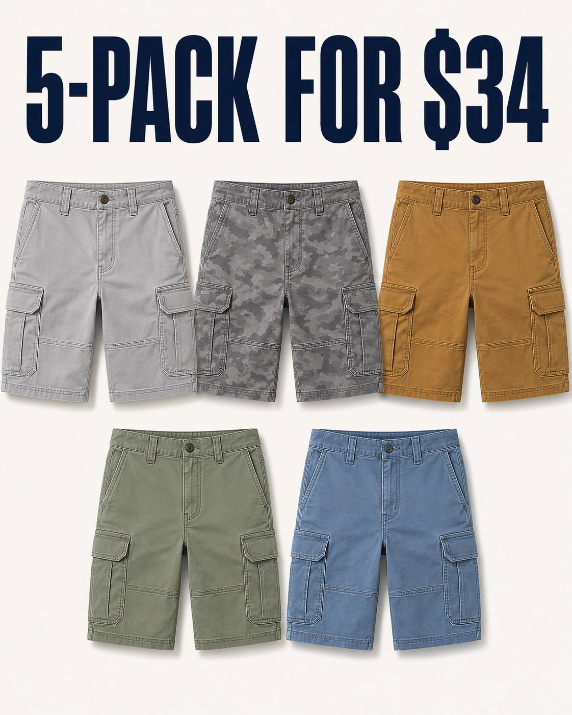 Men's Five Star Premium Cargo Short
