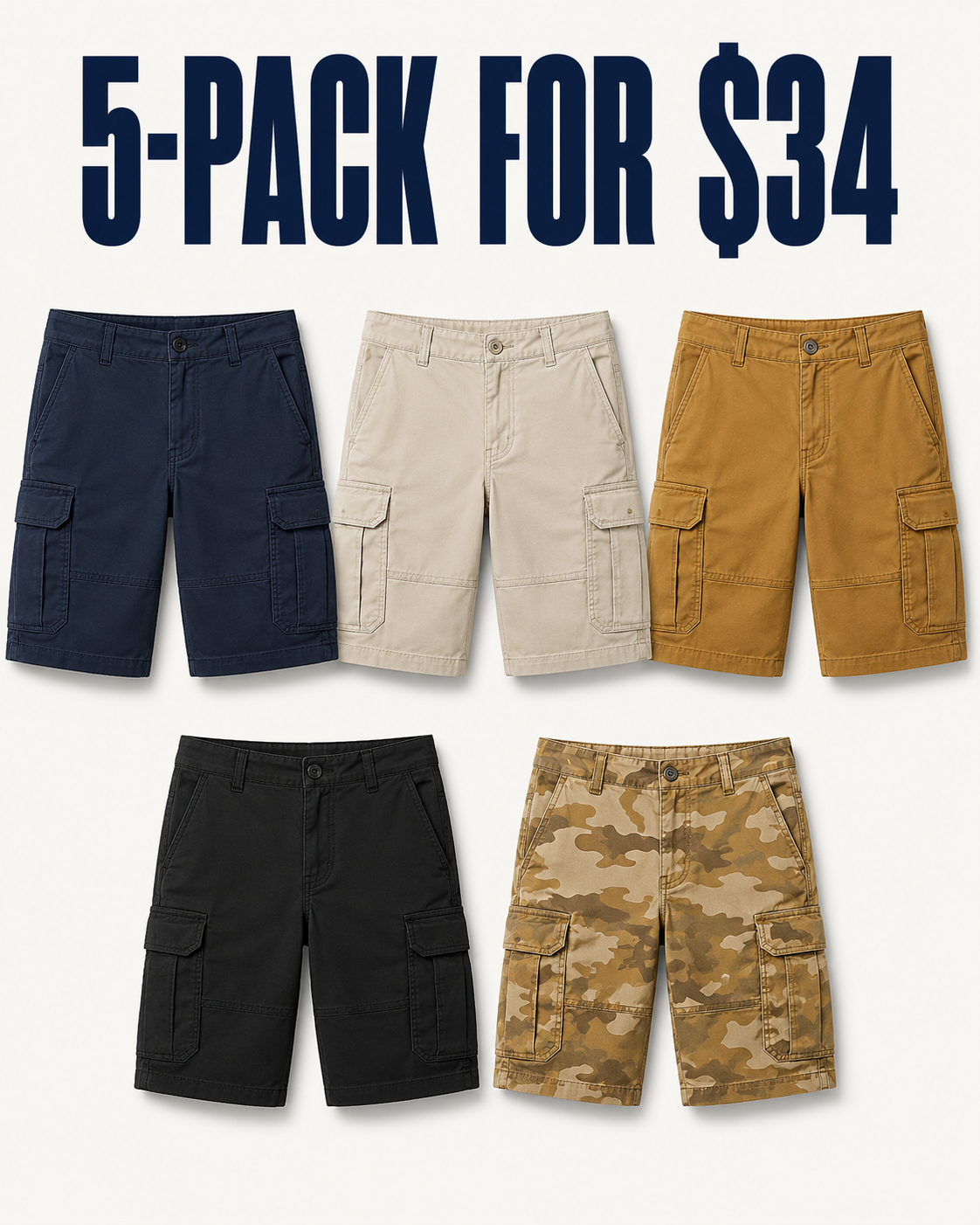 Men's Five Star Premium Cargo Short