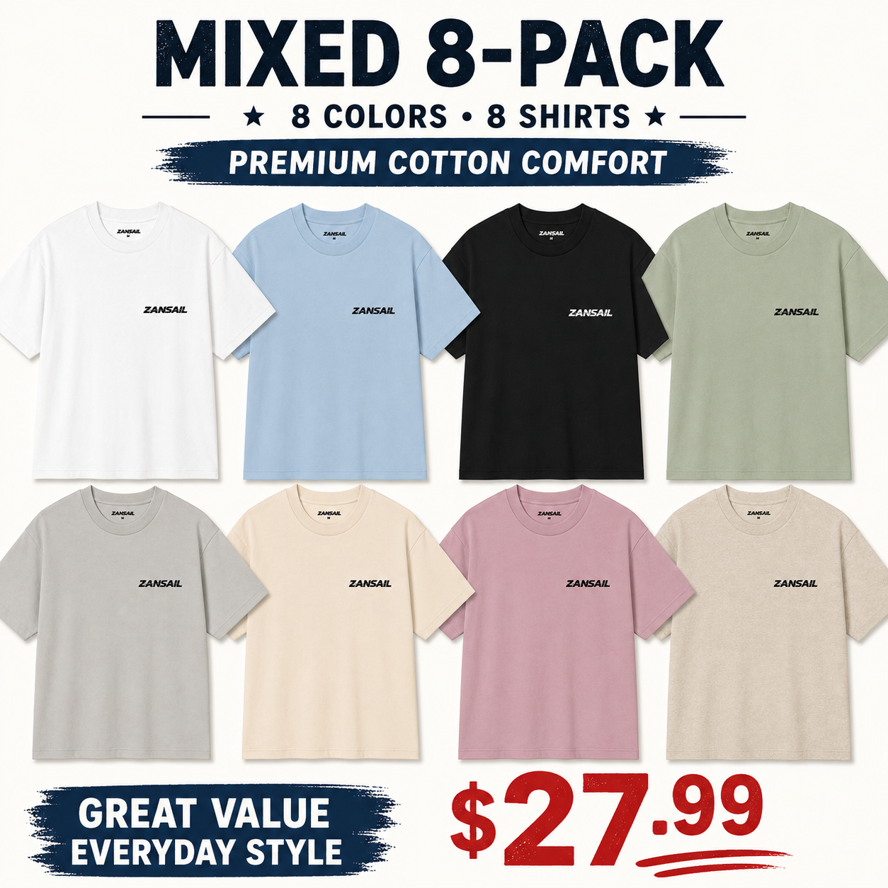 Men's stylish printed T-shirt