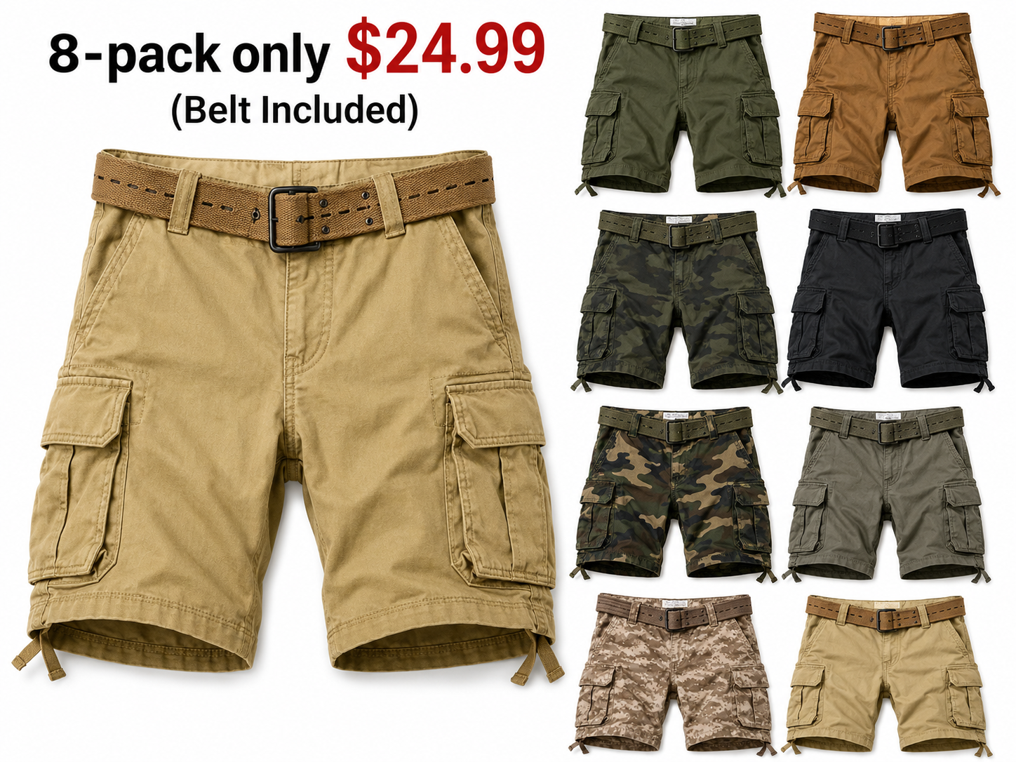 🔥Men's Camouflage Casual Shorts