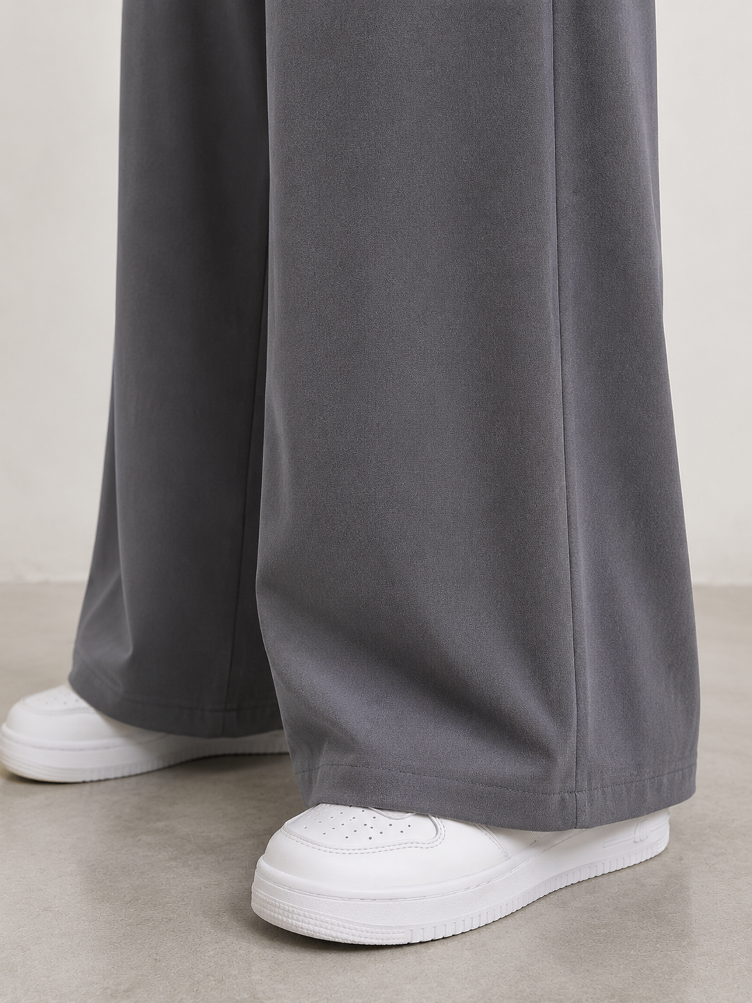 WOMEN'S HIGH-WAISTEDWIDE-LEG PANTS