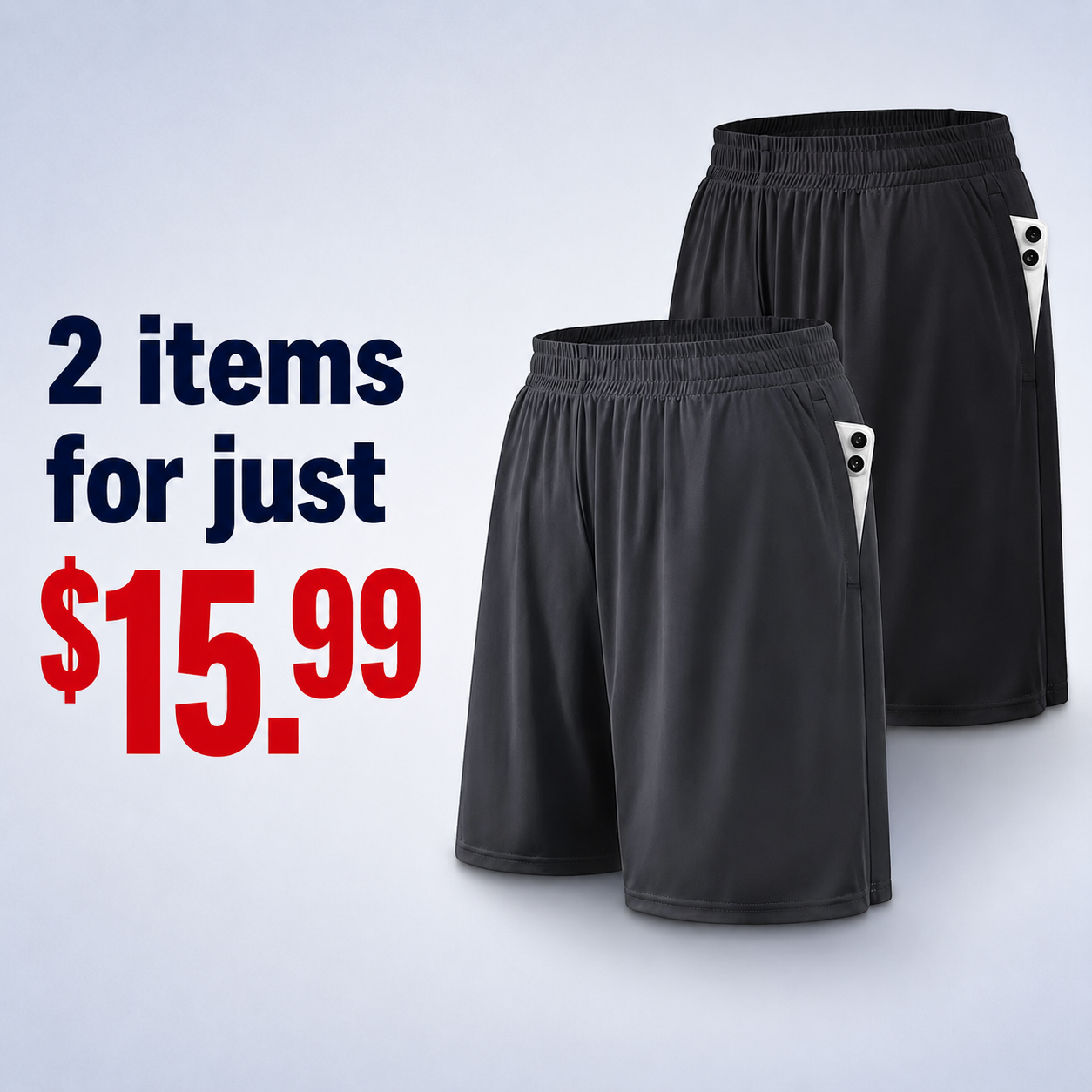 Men's athletic shorts