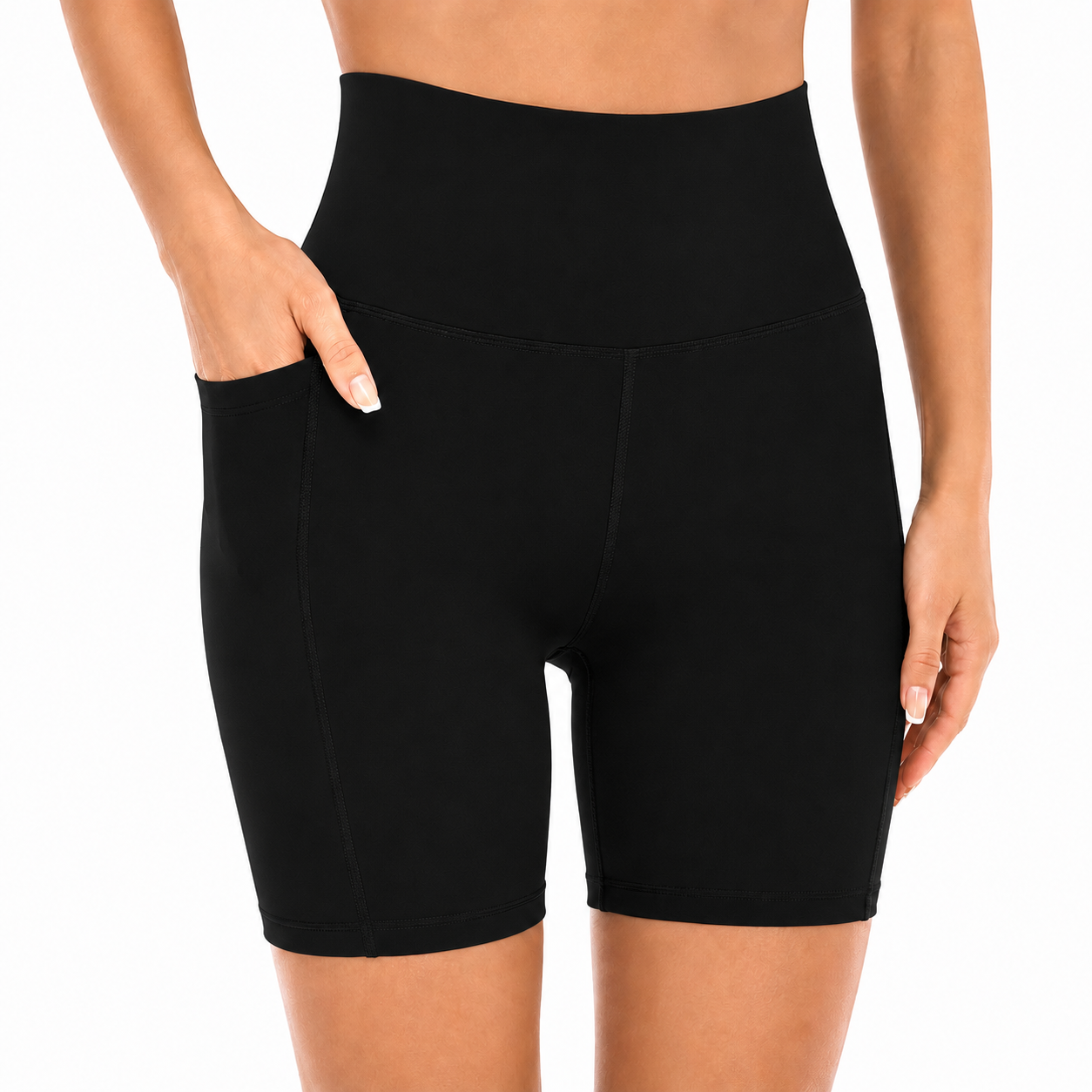 Women's Cycling Shorts with Pockets