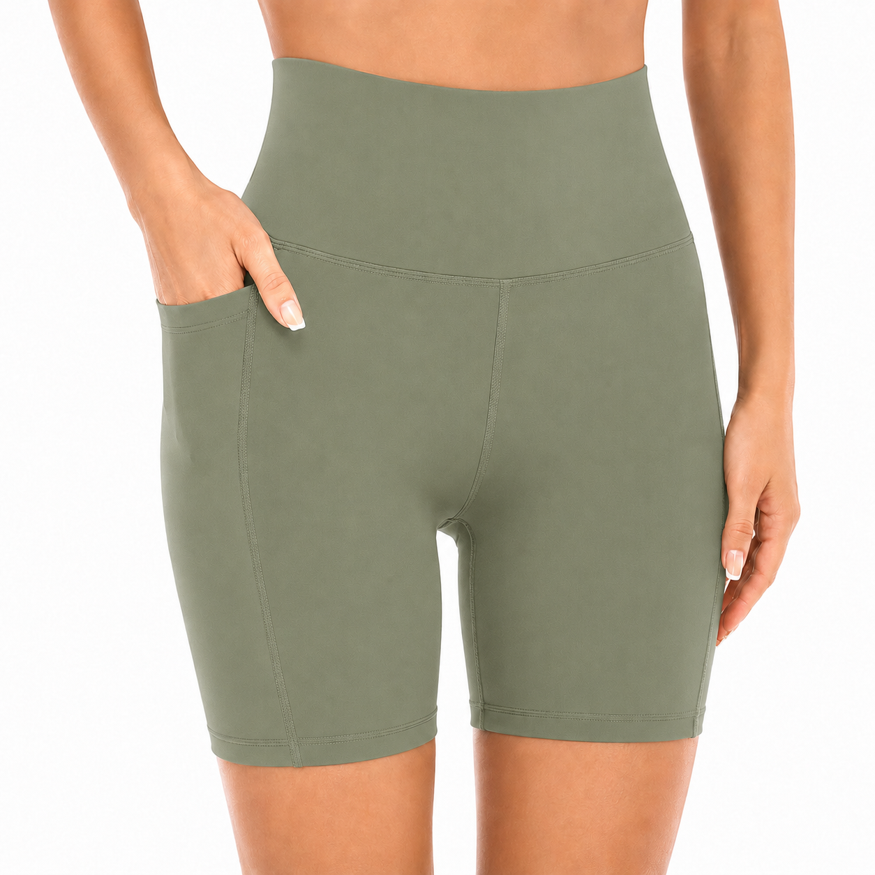 Women's Cycling Shorts with Pockets