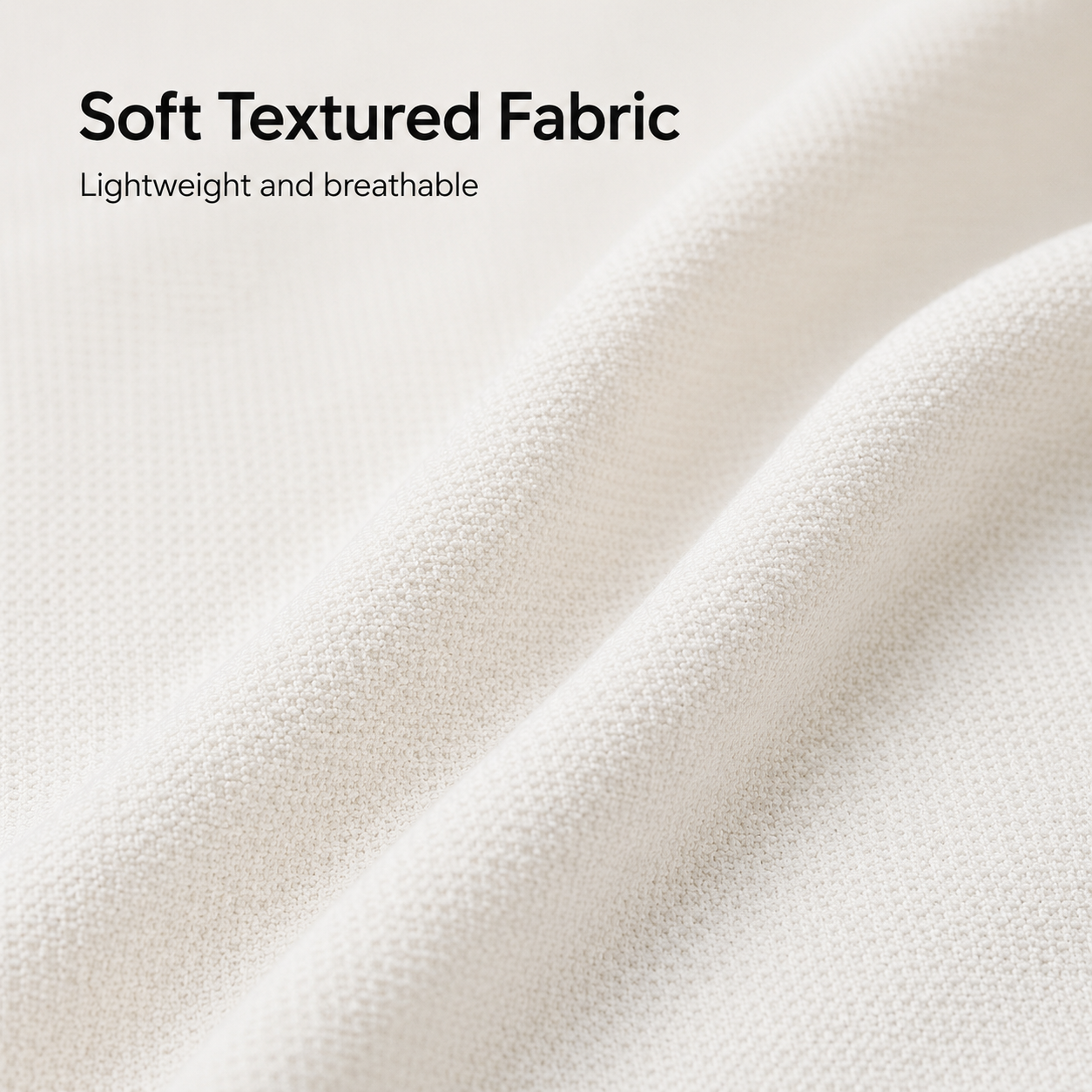 Men's button-up shirt soft textured fabric detail