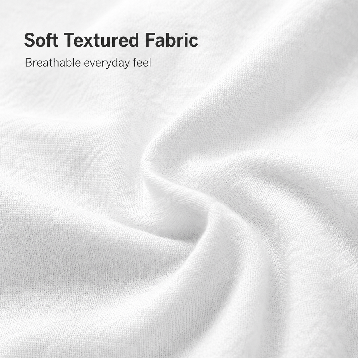 Soft textured fabric close-up