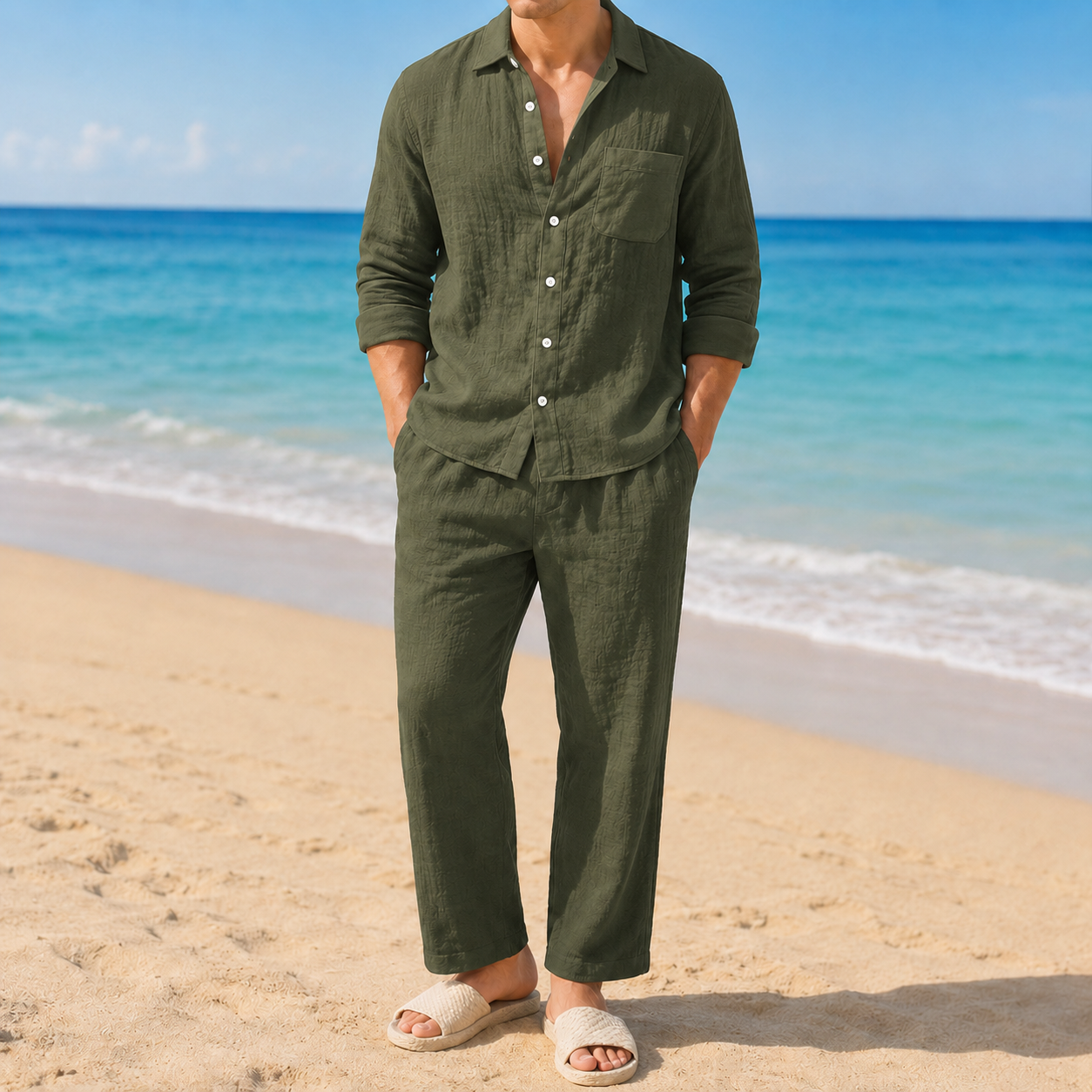 Olive Green 8-Pack model image