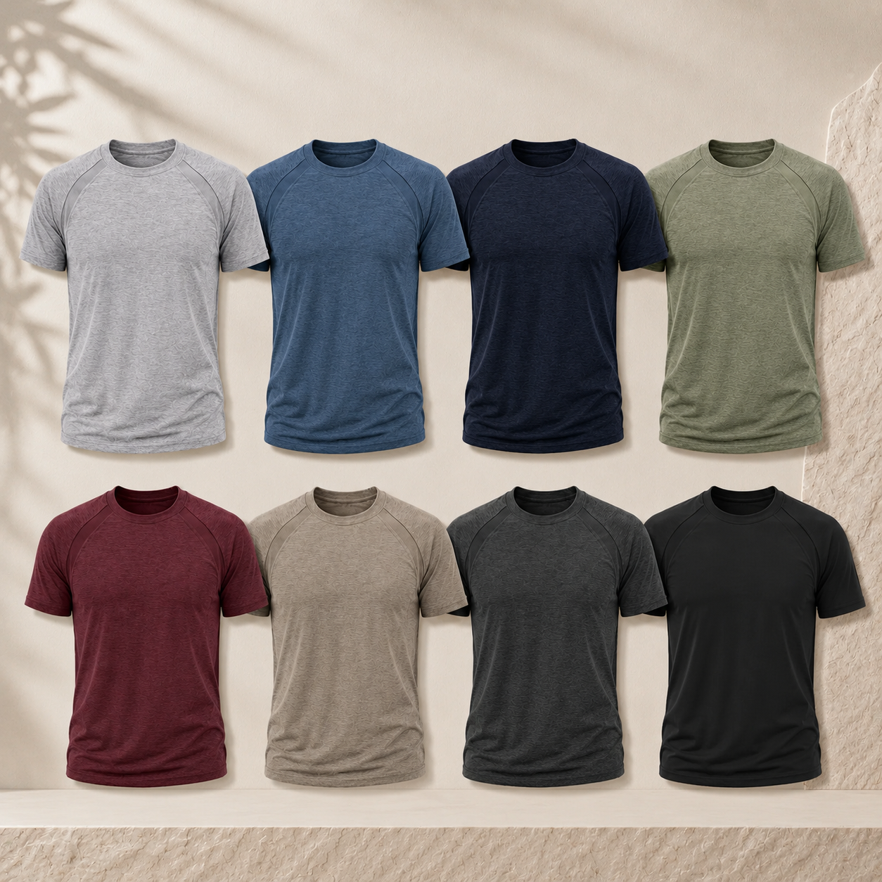 Men's Raglan Athletic Tee Multi-Pack