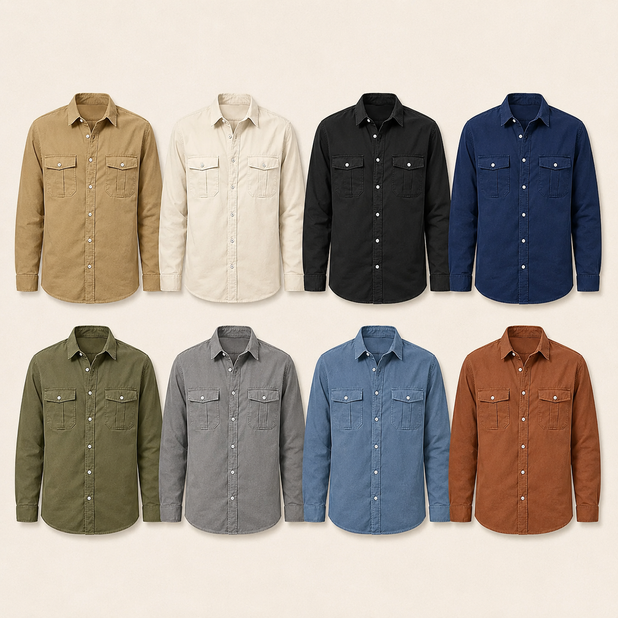Men's Utility Button-Up Shirt Pack