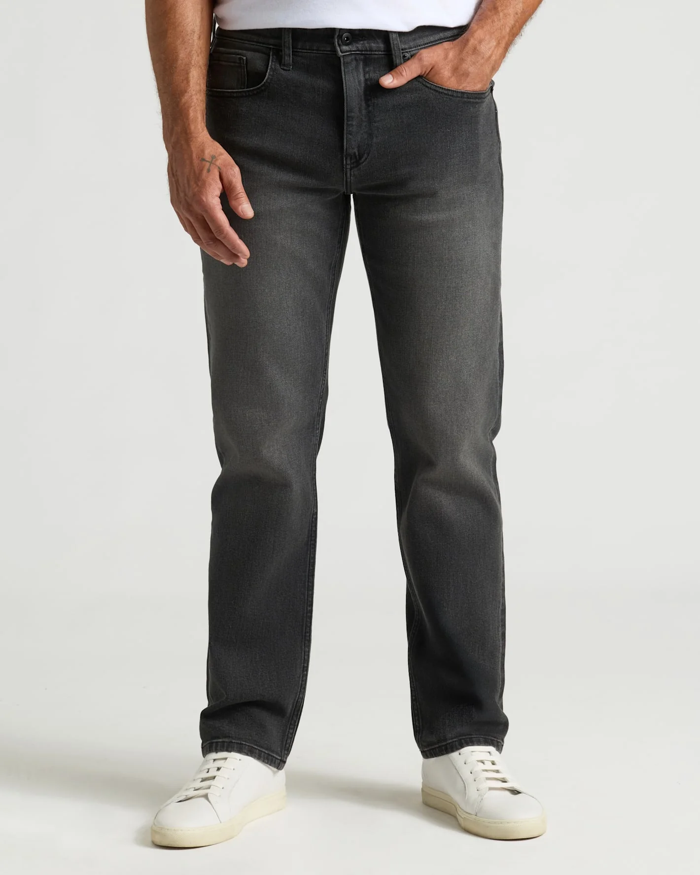 Straight Low‑Stretch Jeans (3‑Pack)