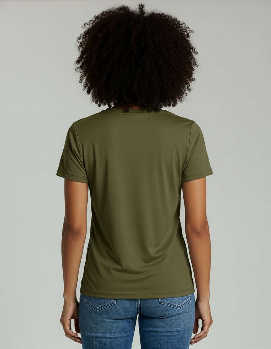 4 Pack: Women's Short-Sleeve V-Neck T-Shirt (Available in Plus Size)