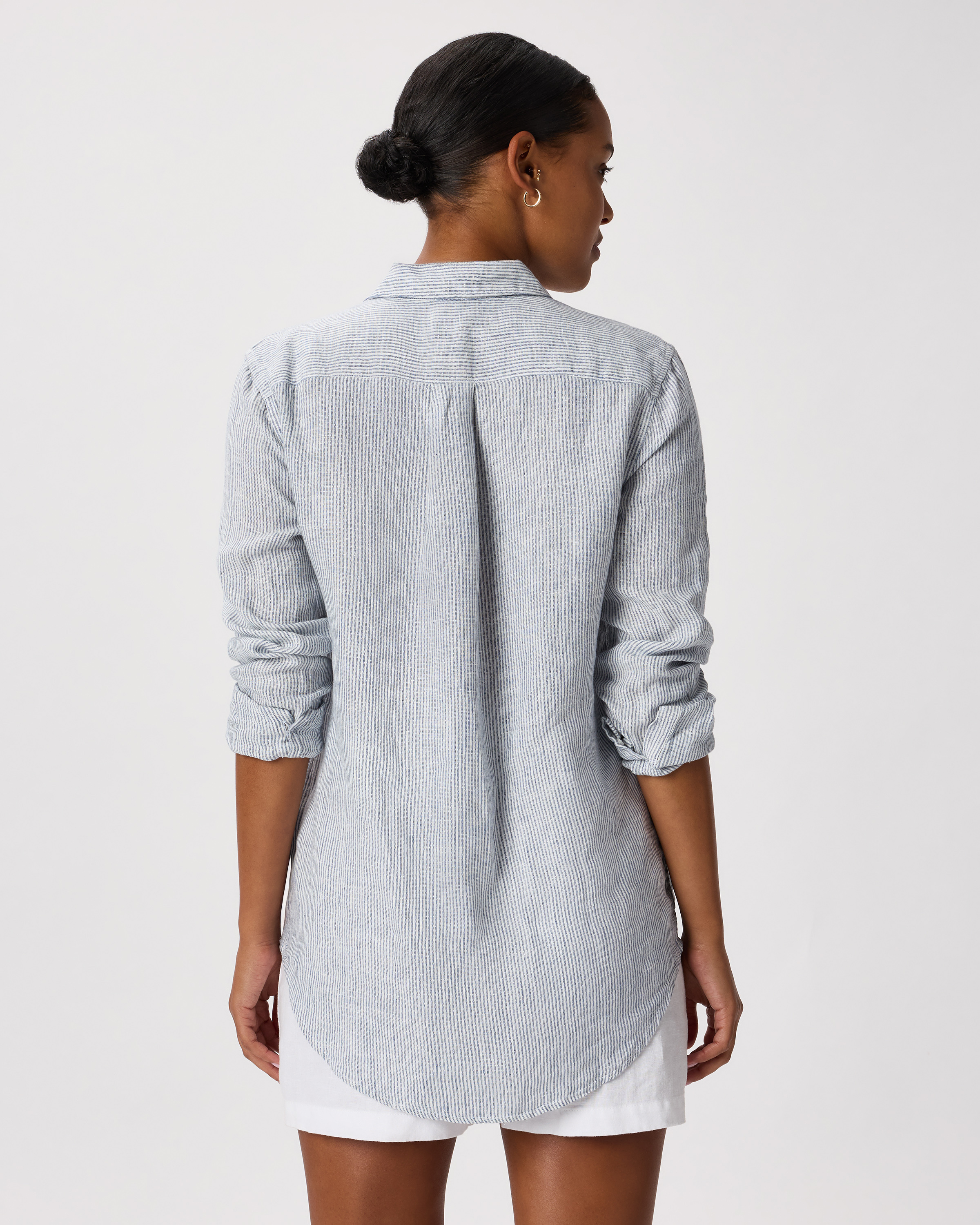 100% European Linen Long Sleeve Shirt