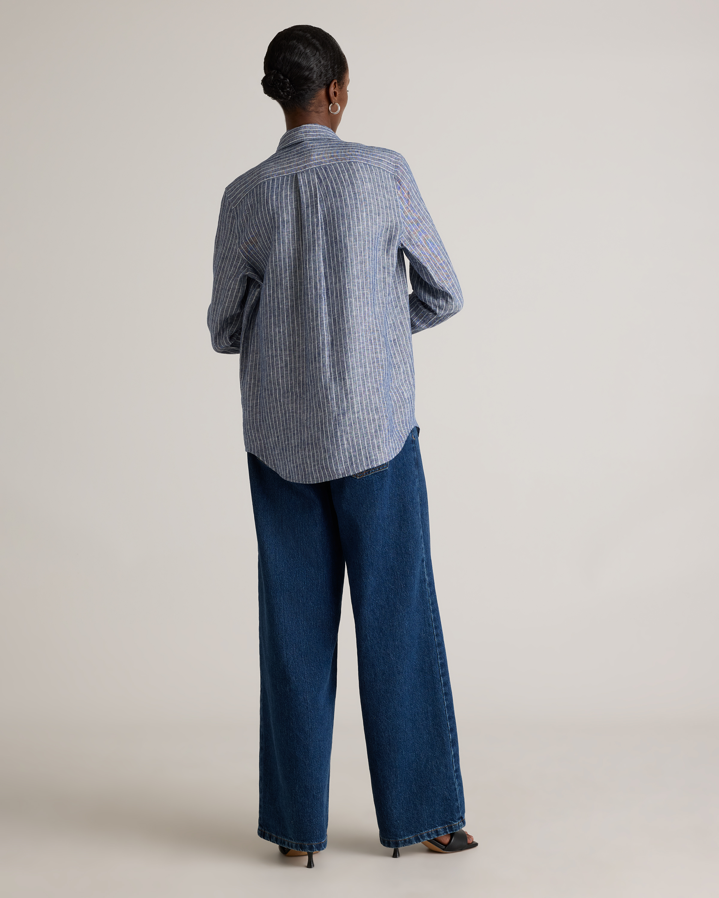 100% European Linen Long Sleeve Shirt