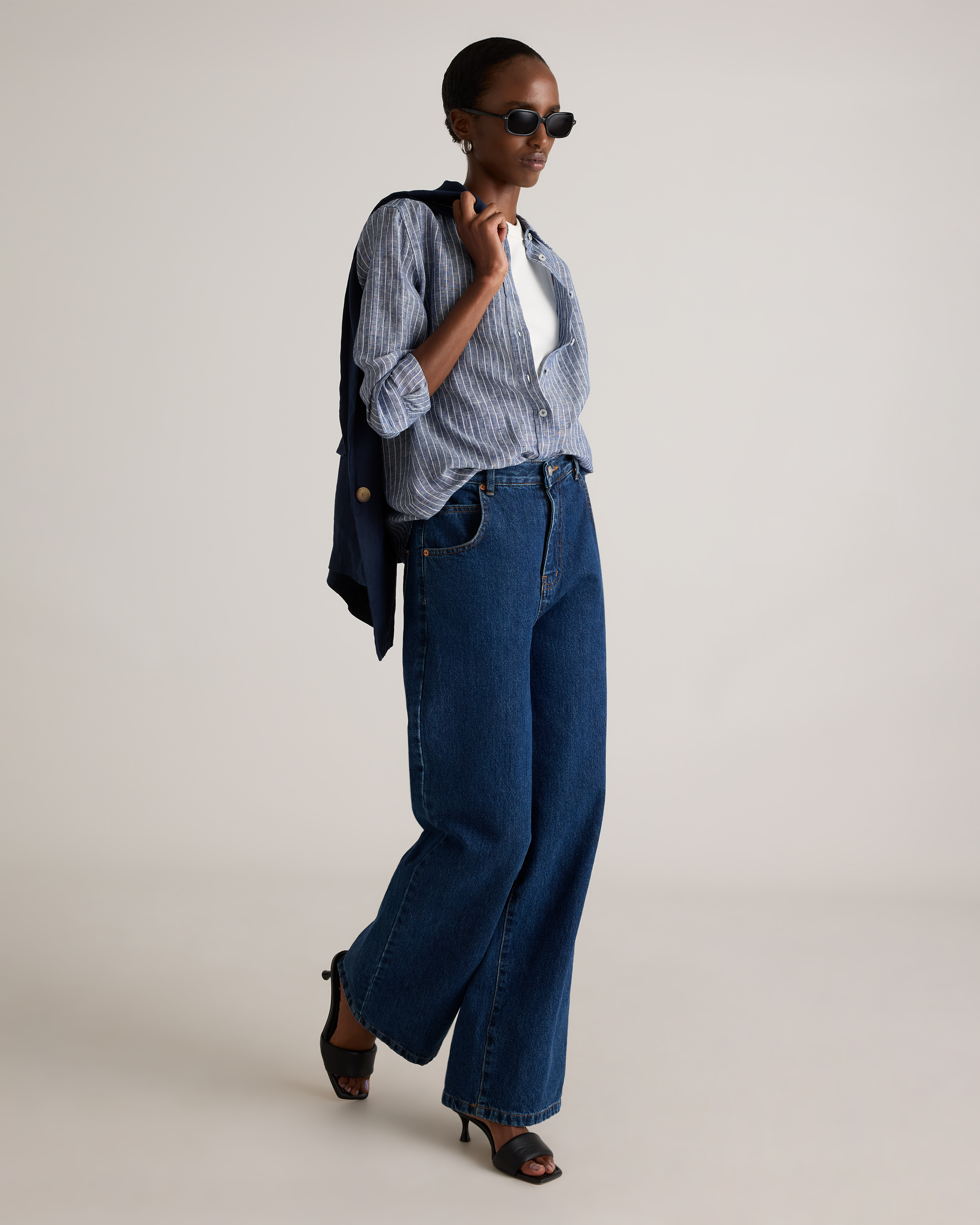 100% European Linen Long Sleeve Shirt
