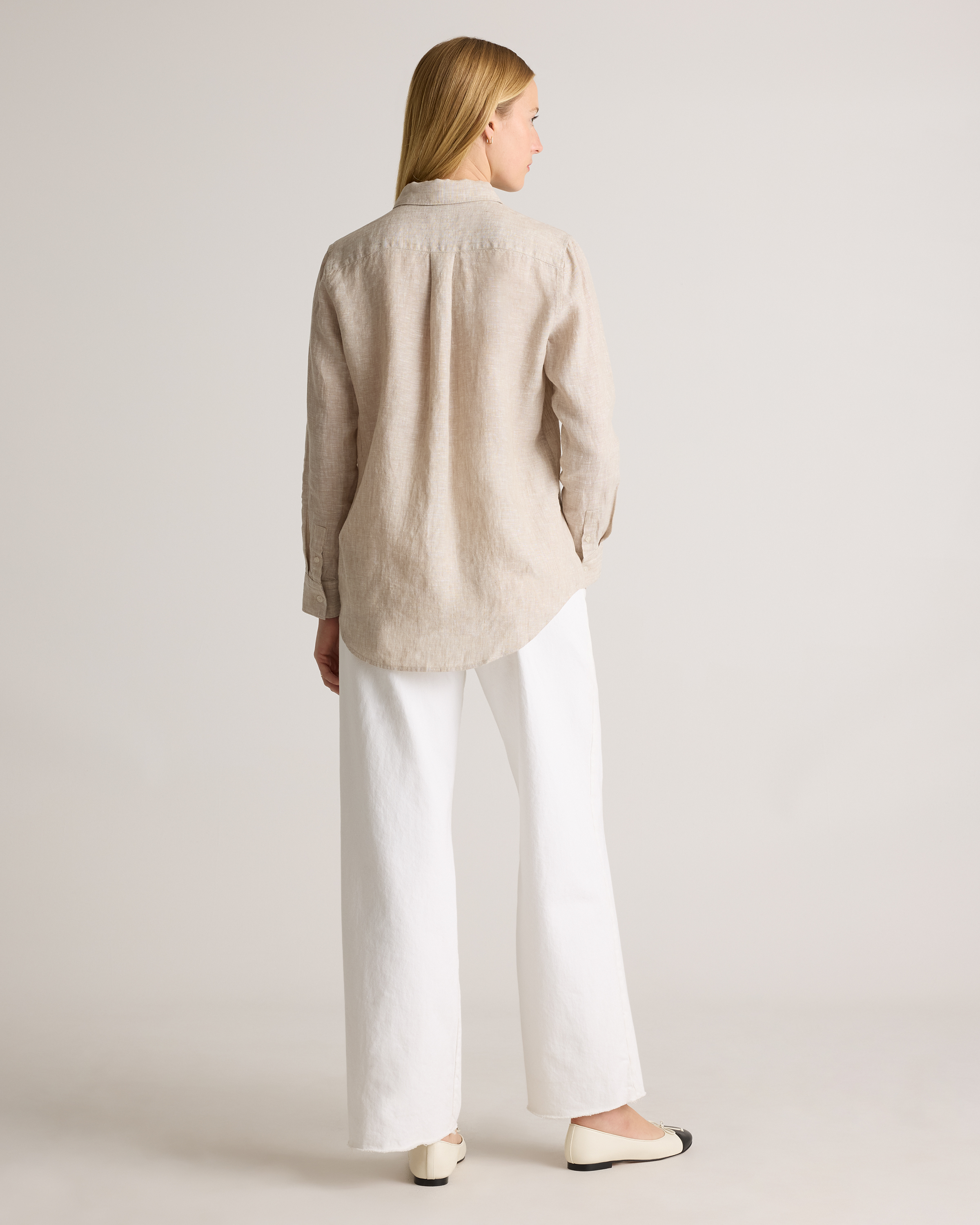 100% European Linen Long Sleeve Shirt