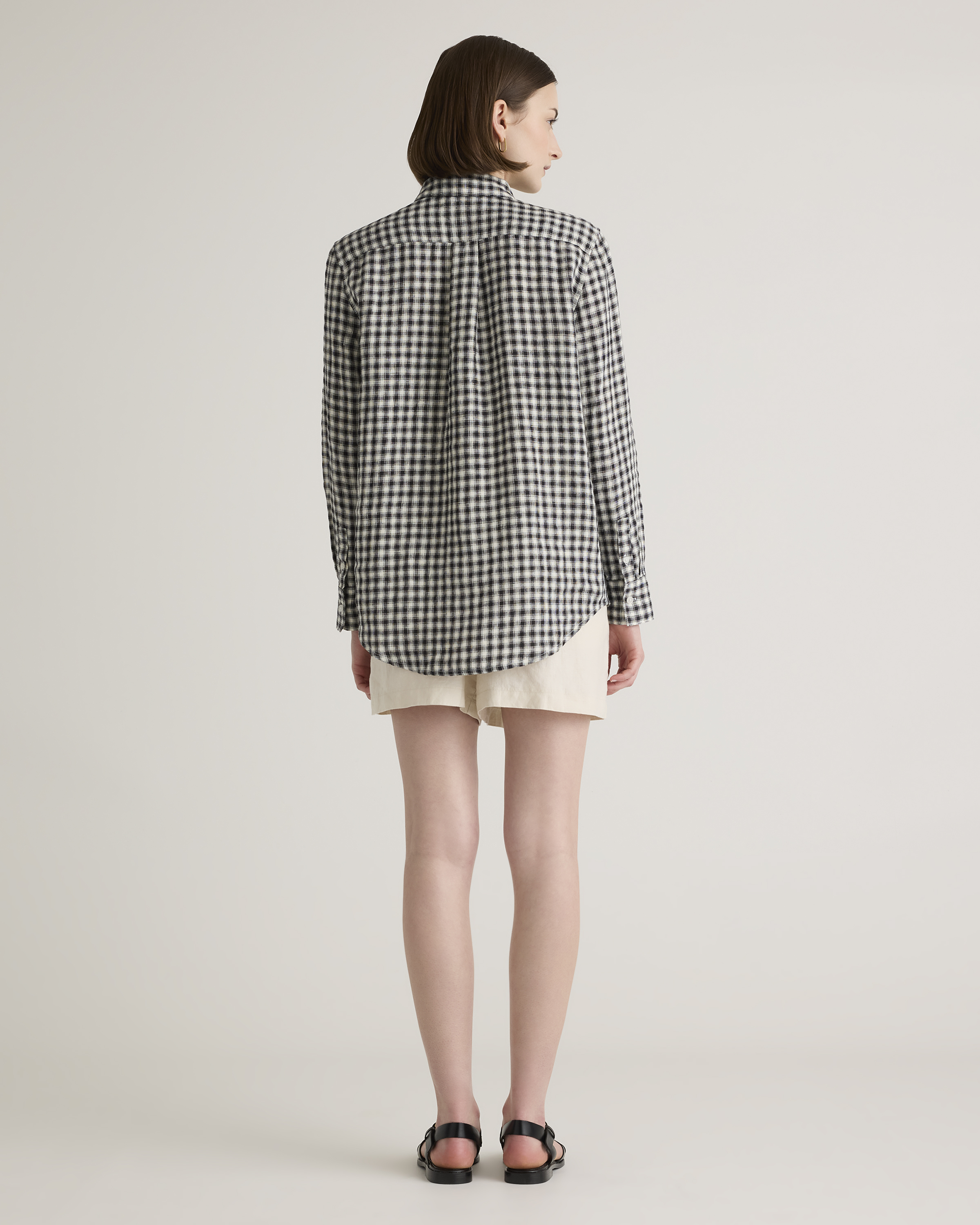 100% European Linen Long Sleeve Shirt
