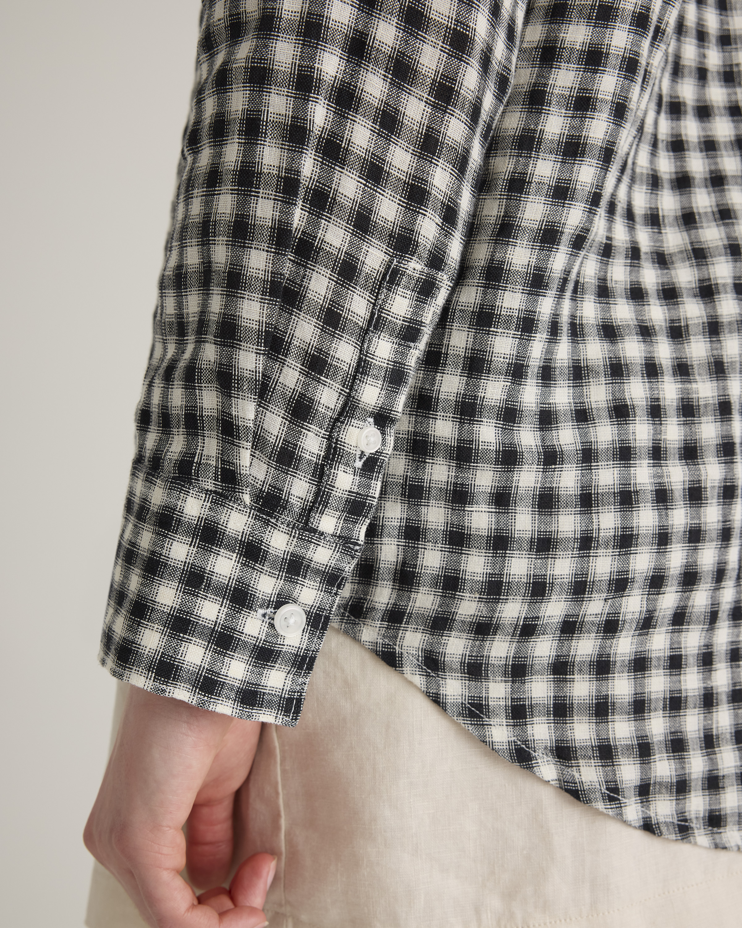 100% European Linen Long Sleeve Shirt
