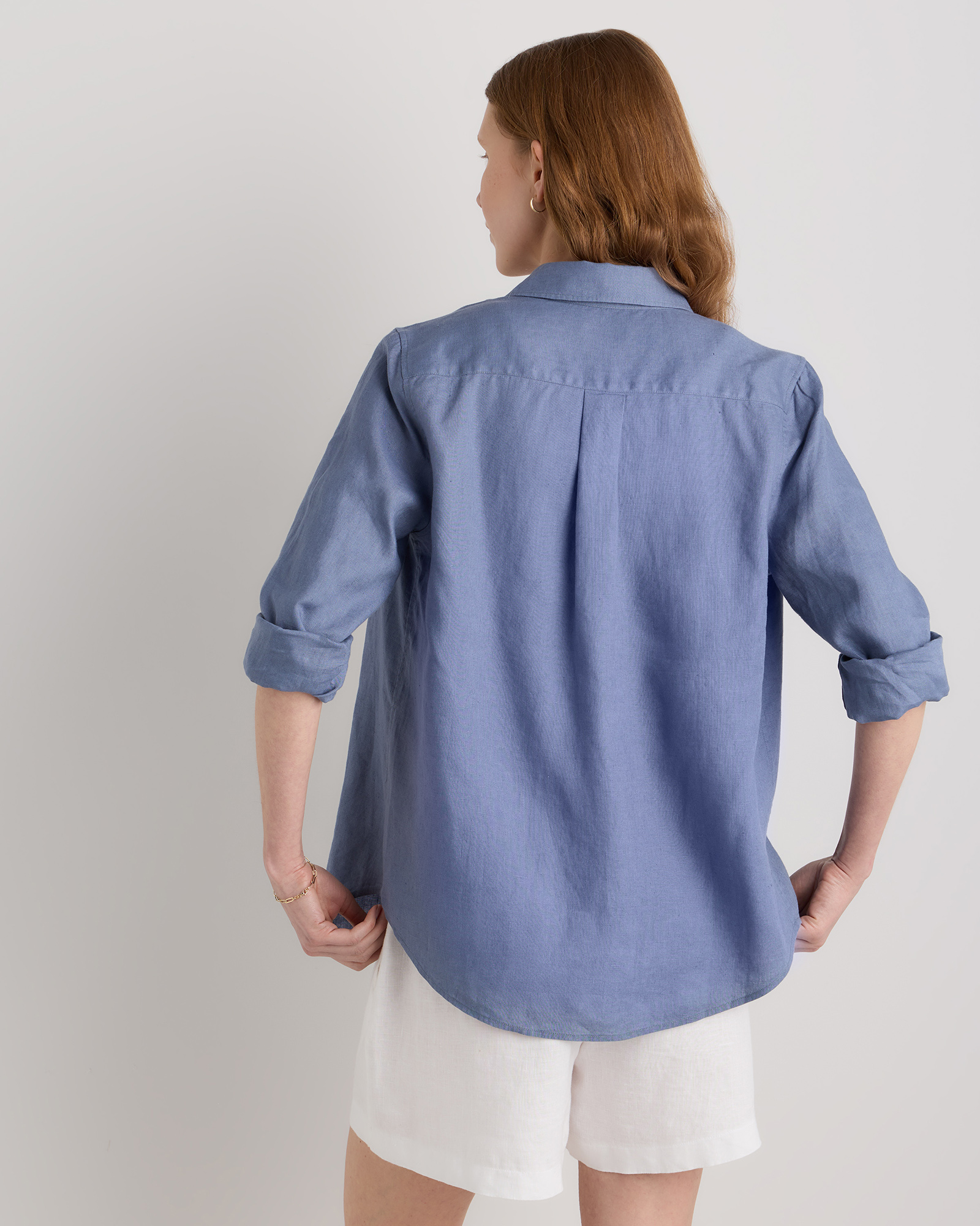 100% European Linen Long Sleeve Shirt
