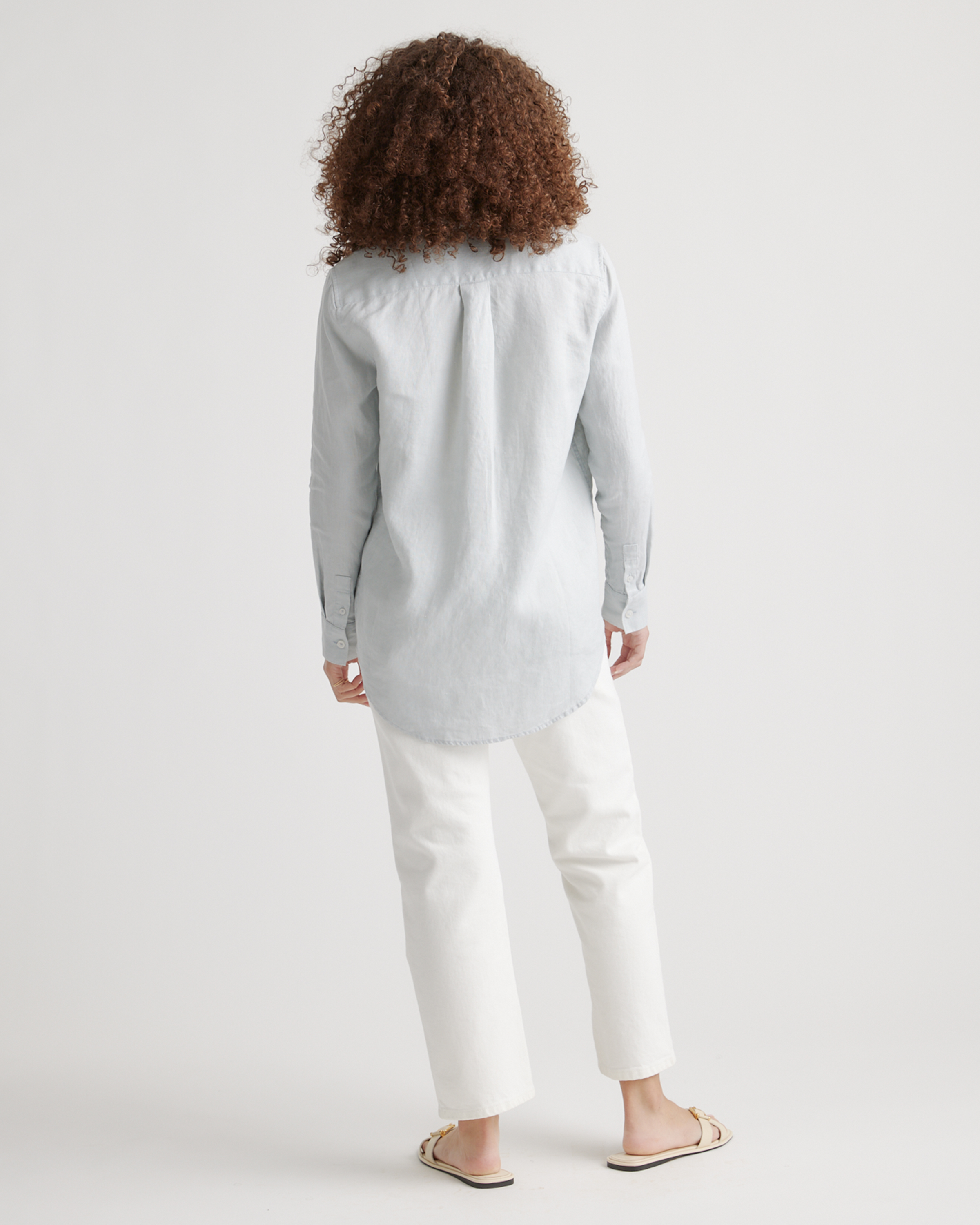100% European Linen Long Sleeve Shirt